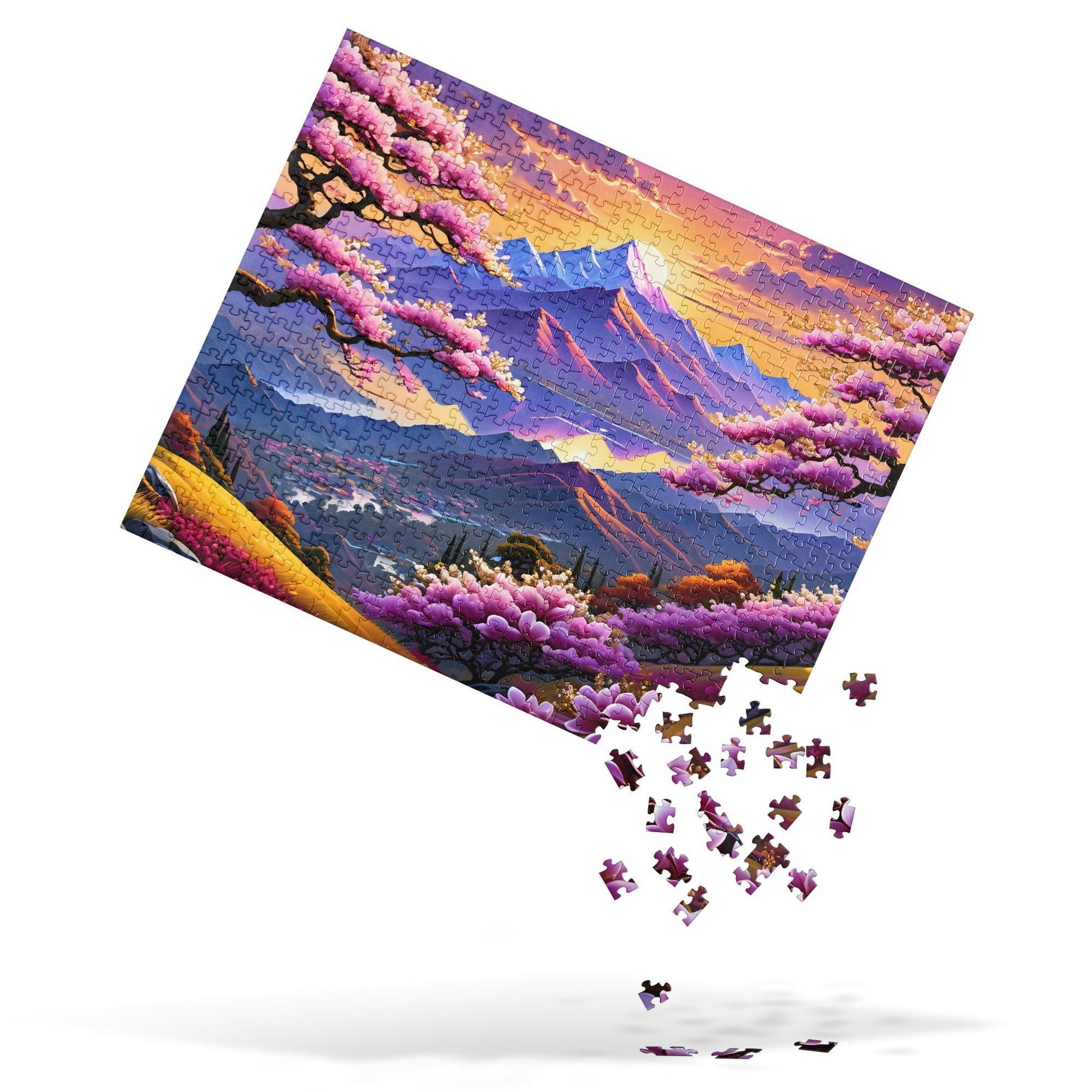 Pink Valley Jigsaw Puzzle - Puzzle - Discovery Co.