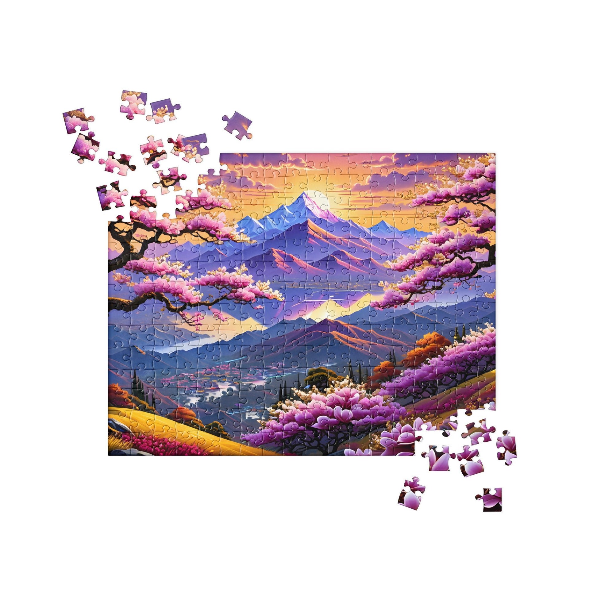 Pink Valley Jigsaw Puzzle - Puzzle - Discovery Co.