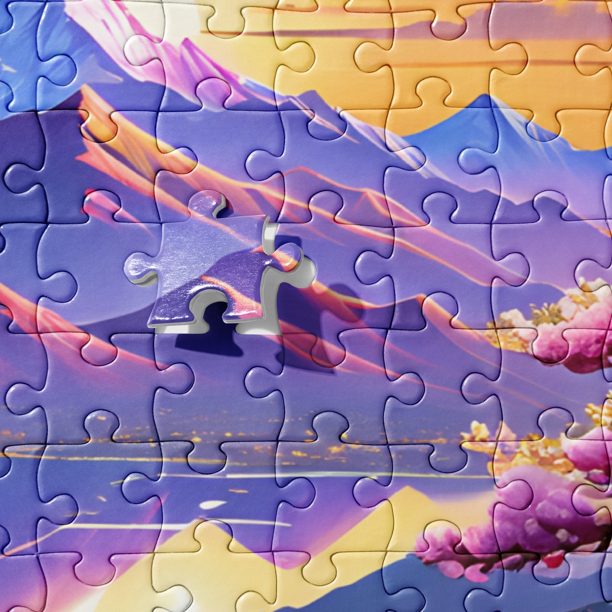 Pink Valley Jigsaw Puzzle - Puzzle - Discovery Co.