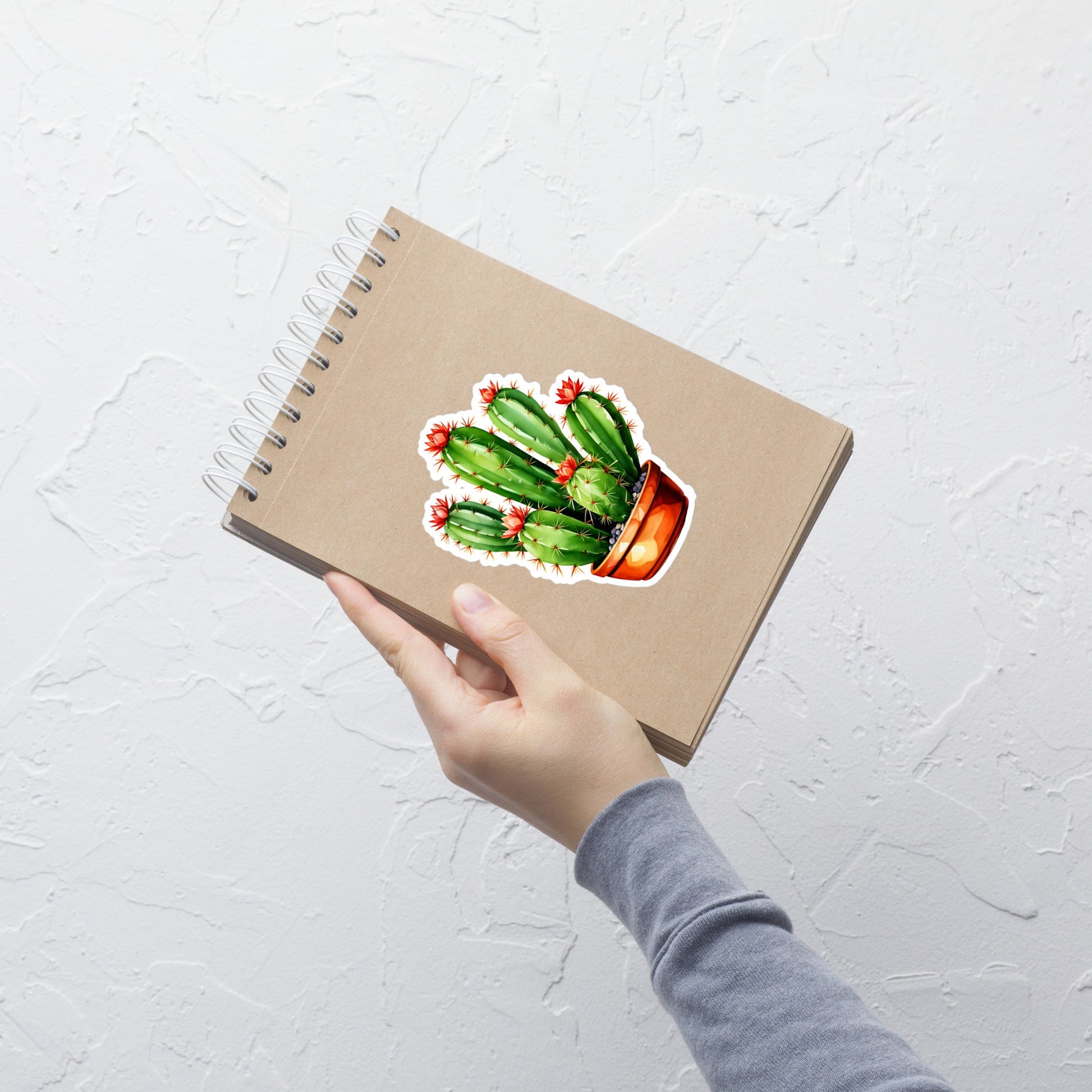 Planted Cactus Bubble - Free Stickers - Stickers - Discovery Co.
