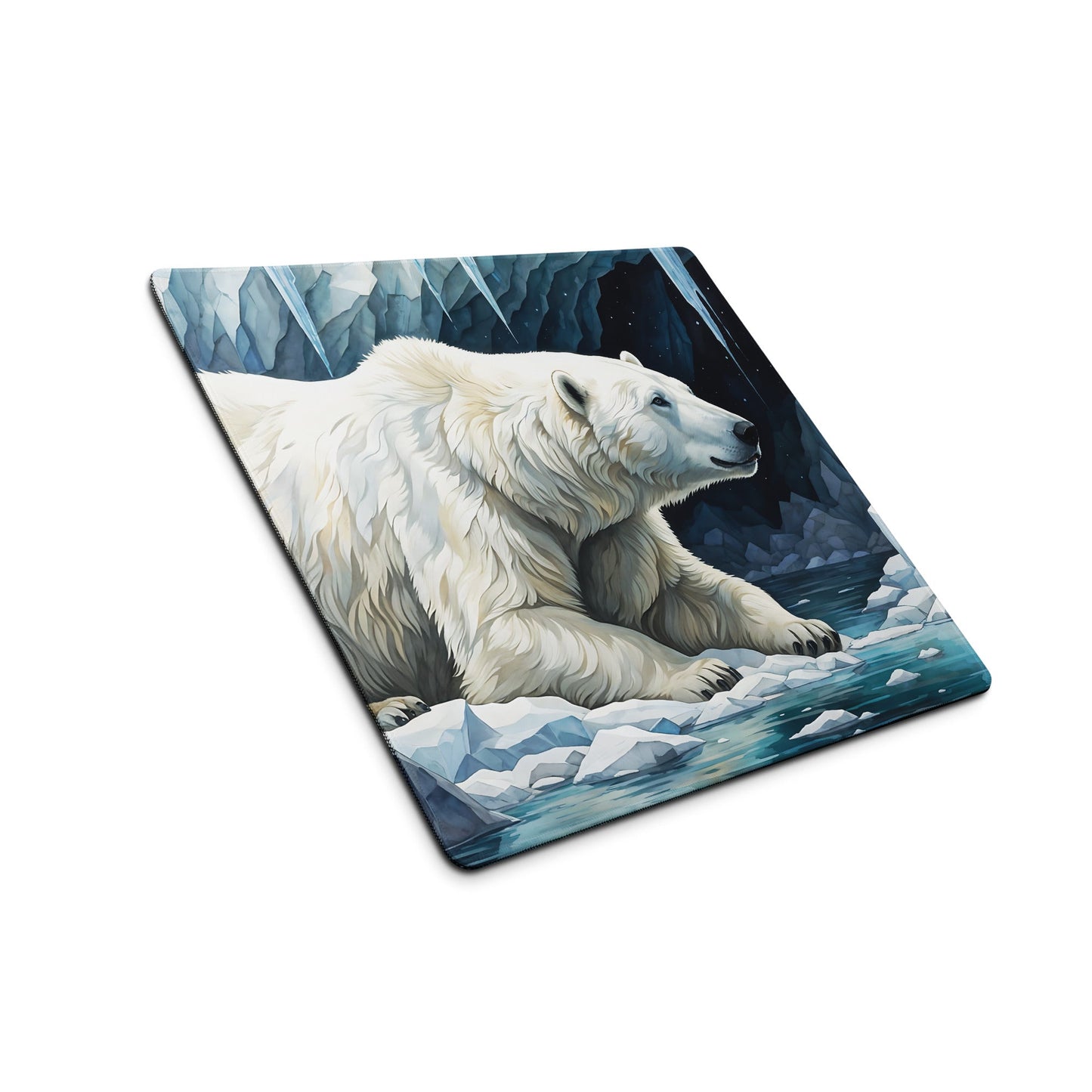 Polar Bear In Cave II Gaming Mouse Pad - Mouse Pads - Discovery Co.