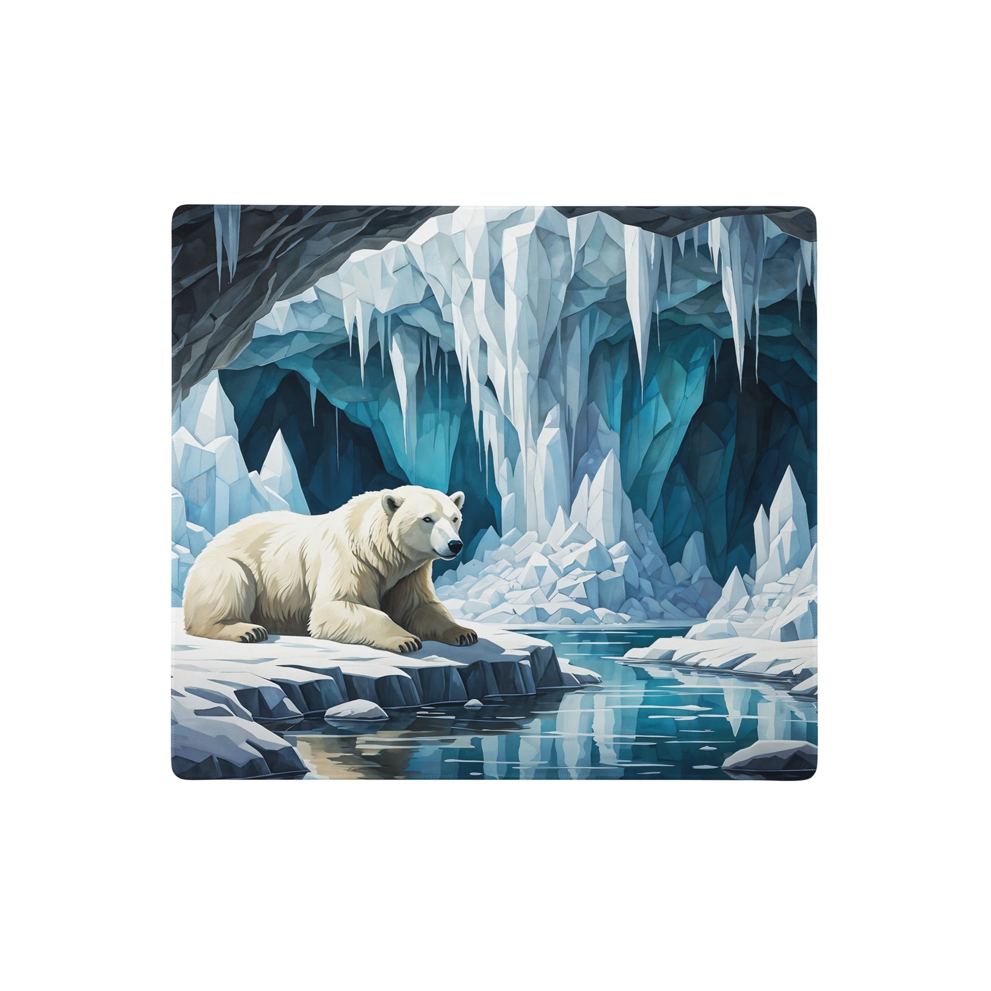 Polar Bear In Cave III Gaming Mouse Pad - Mouse Pads - Discovery Co.