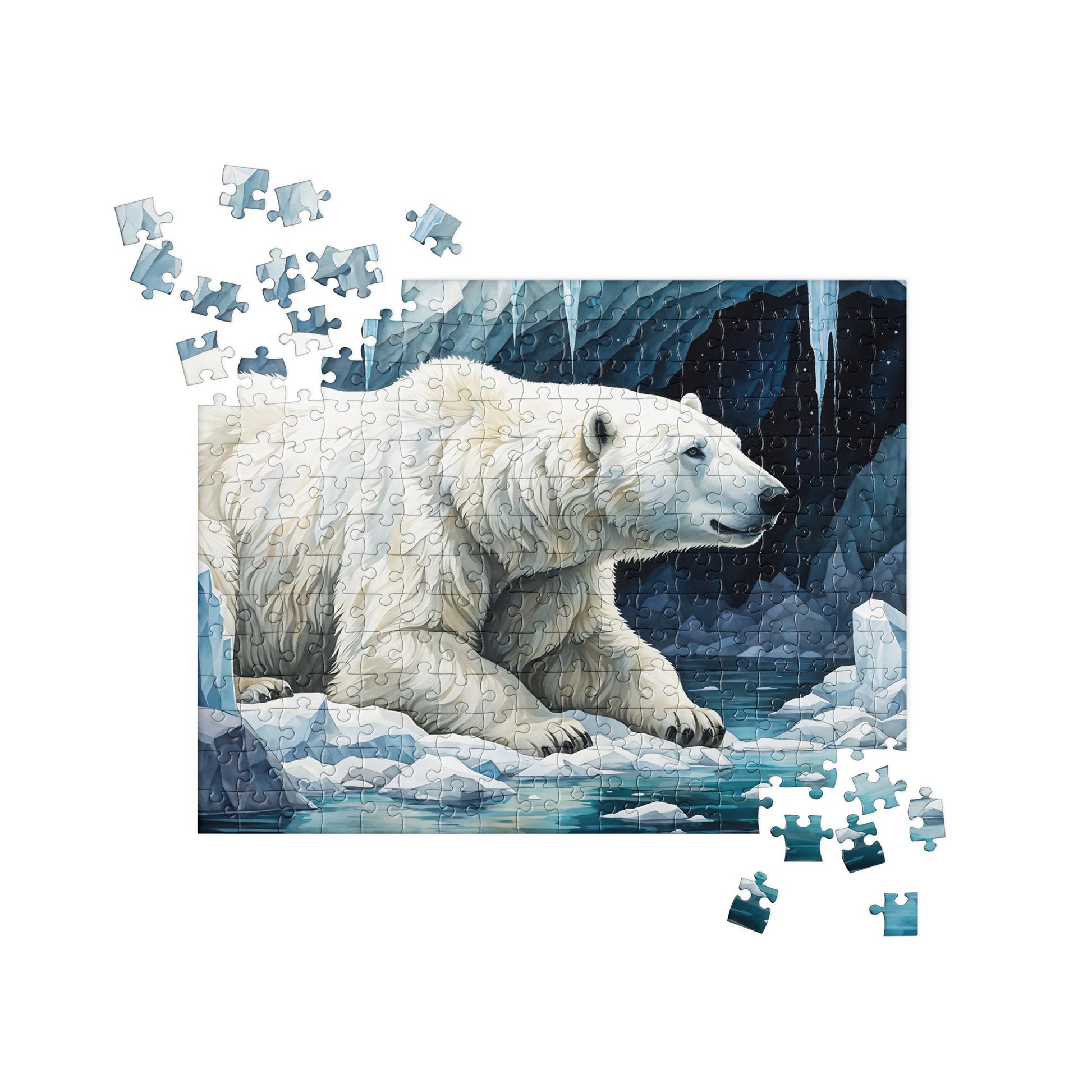 Polar Bear In Cave Jigsaw Puzzle - Puzzle - Discovery Co.