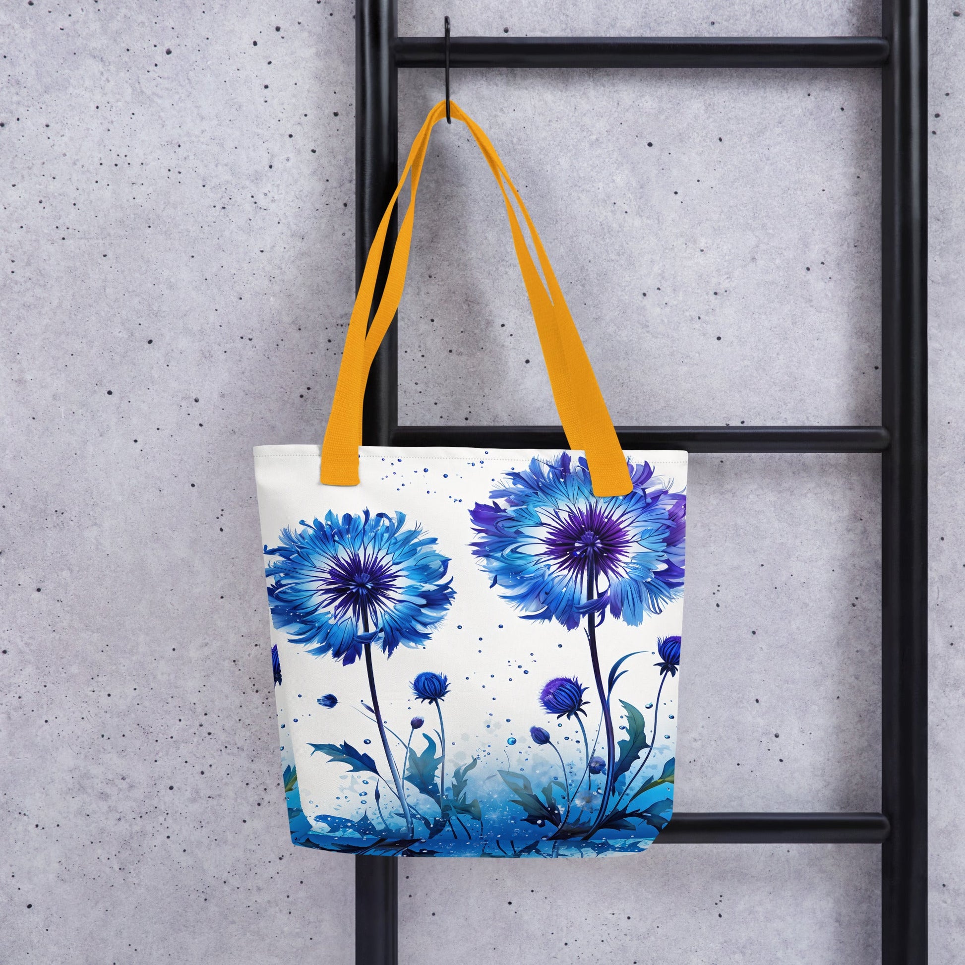 Purple and Blue Dandelion Tote Bag - Tote Bags - Discovery Co.