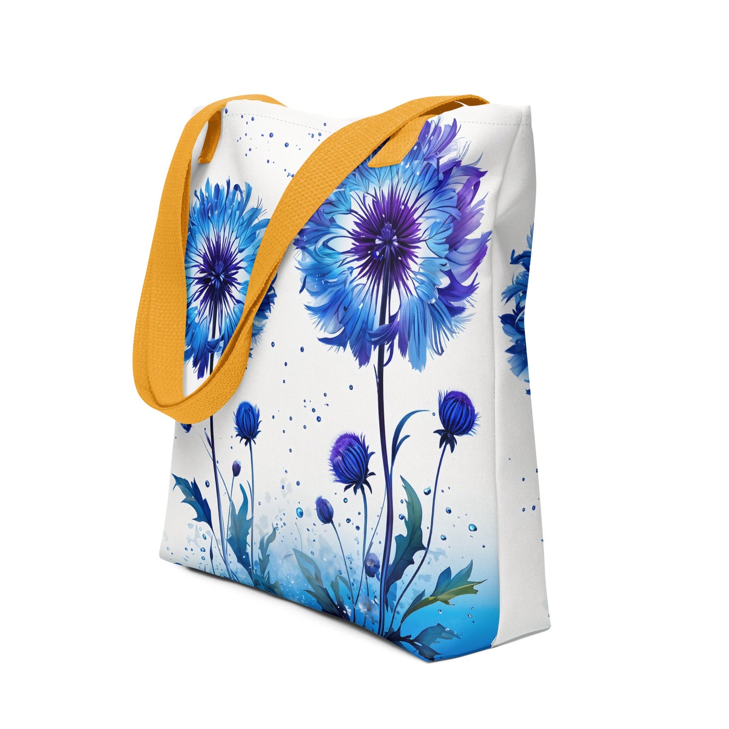 Purple and Blue Dandelion Tote Bag - Tote Bags - Discovery Co.