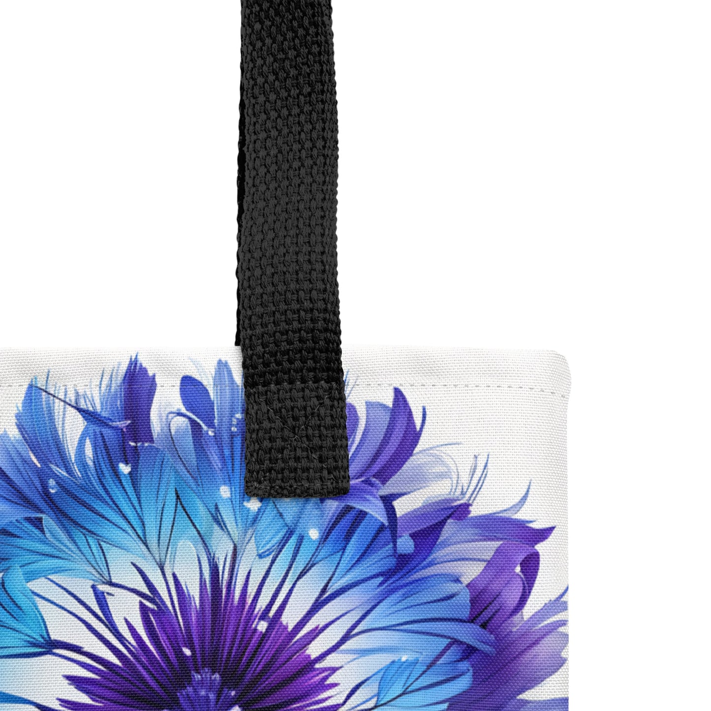 Purple and Blue Dandelion Tote Bag - Tote Bags - Discovery Co.