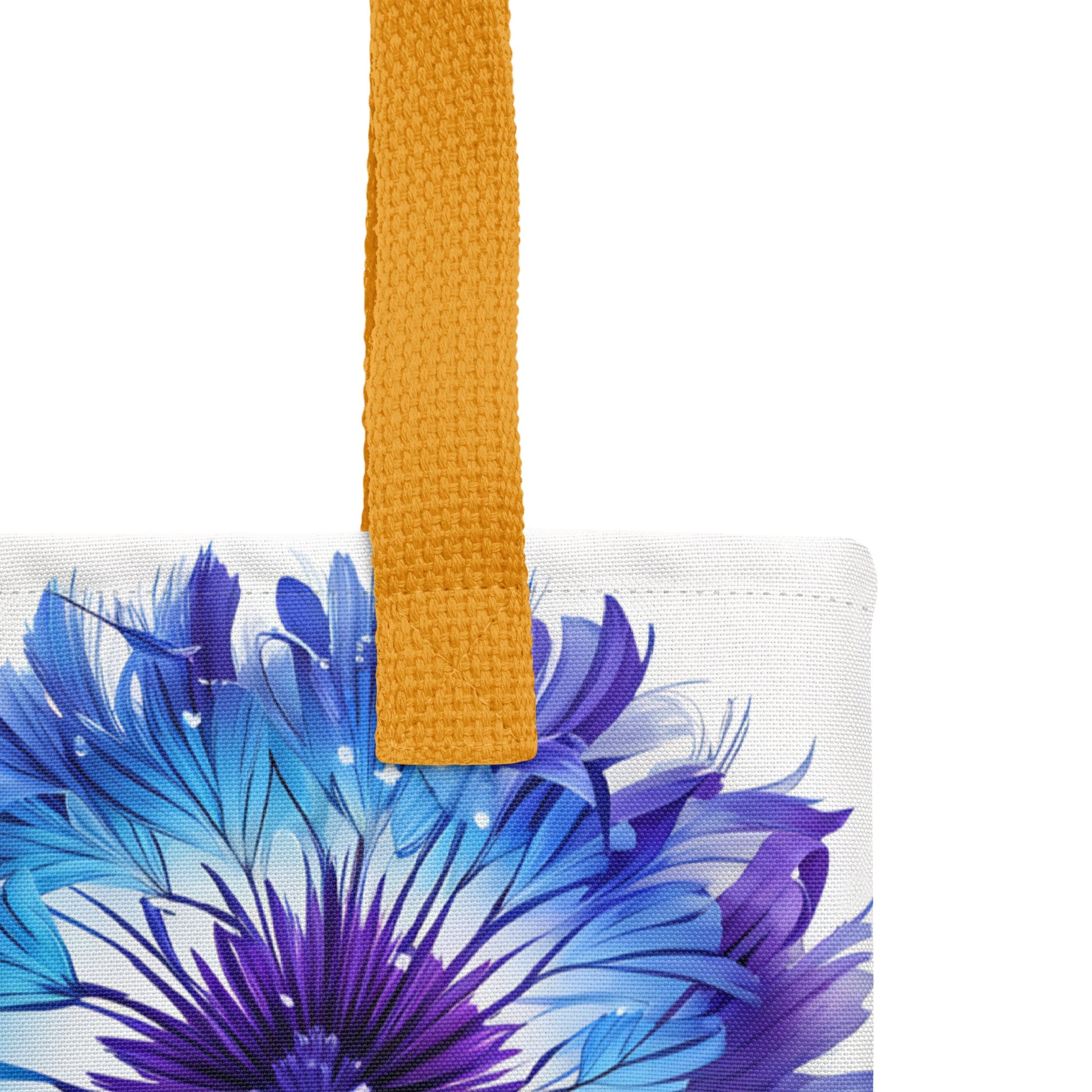 Purple and Blue Dandelion Tote Bag - Tote Bags - Discovery Co.