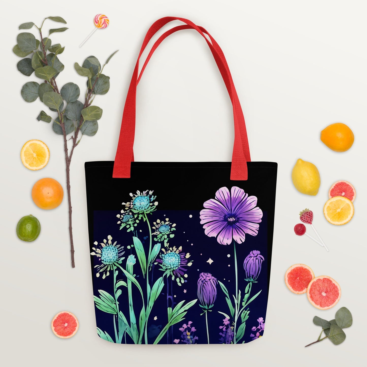 Purple and Green II Tote Bag - Tote Bags - Discovery Co.