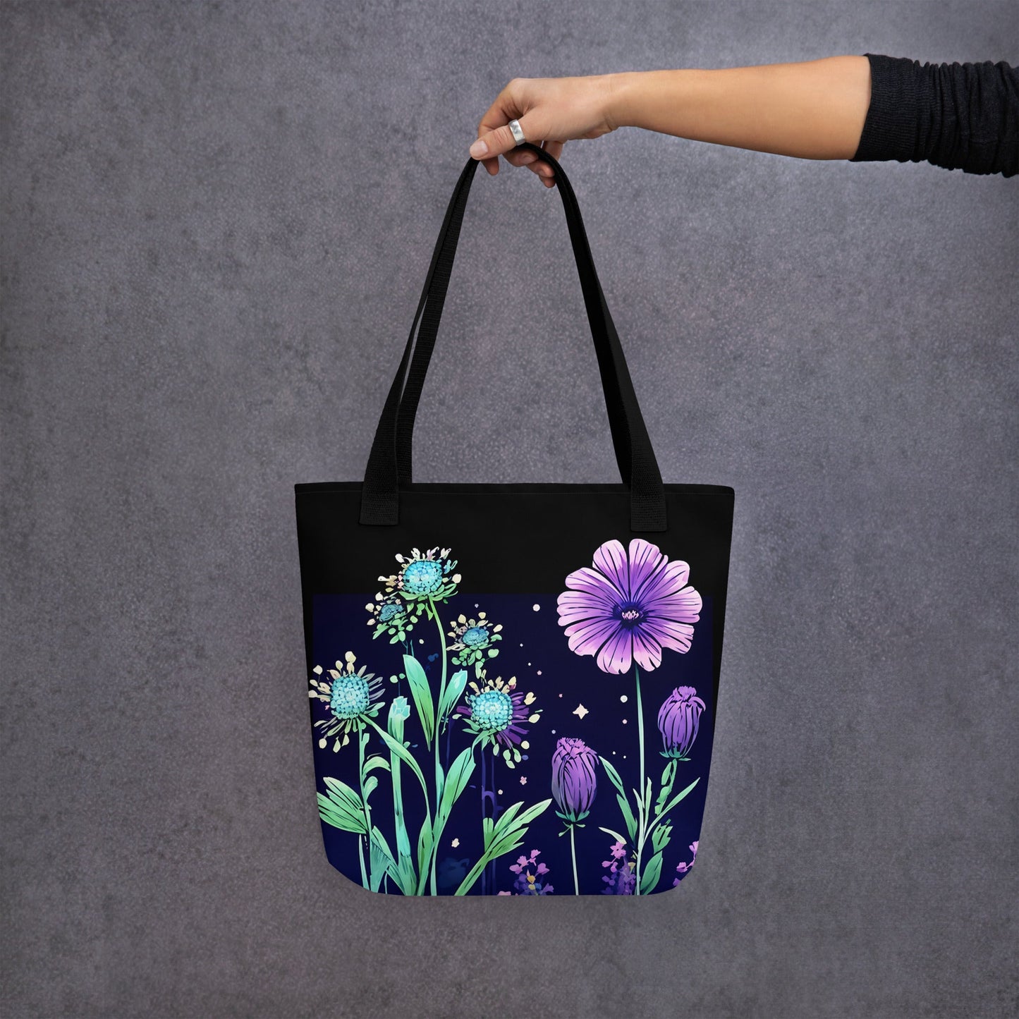 Purple and Green II Tote Bag - Tote Bags - Discovery Co.