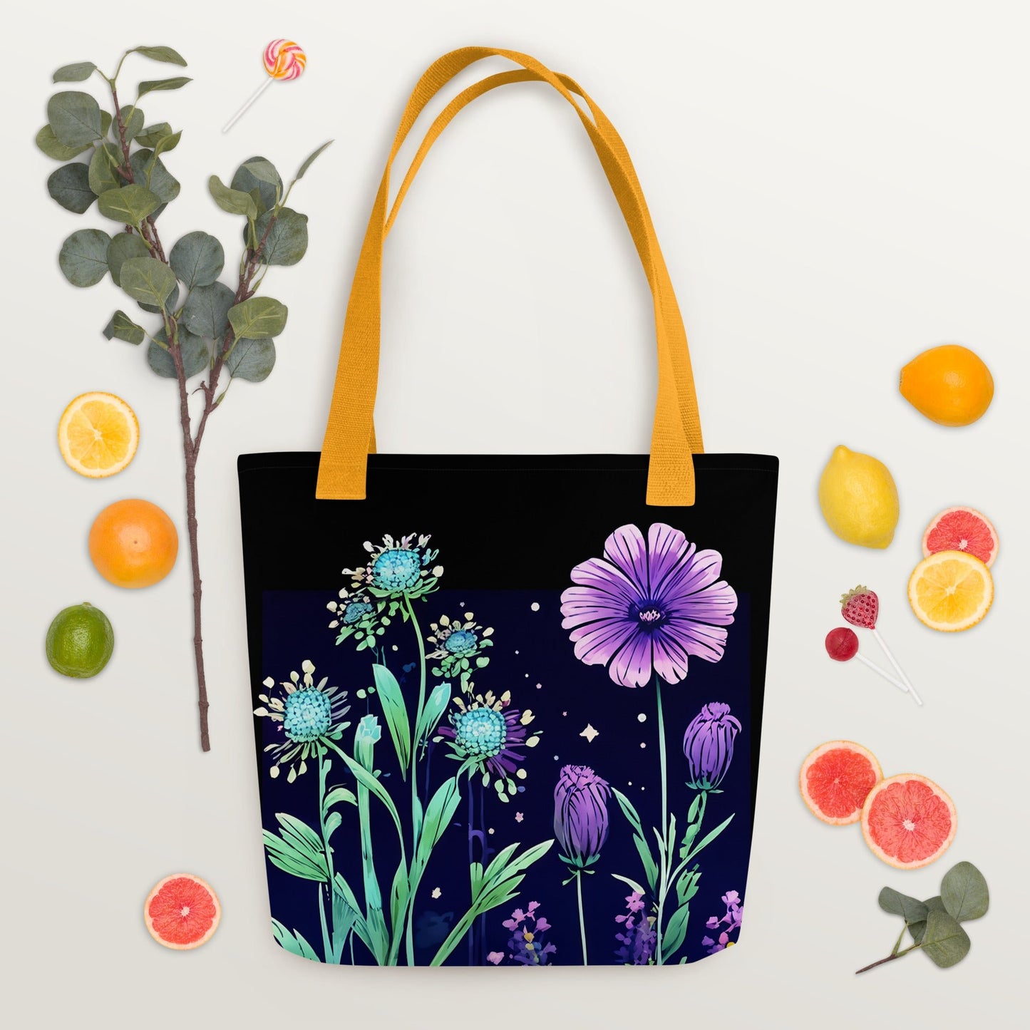 Purple and Green II Tote Bag - Tote Bags - Discovery Co.