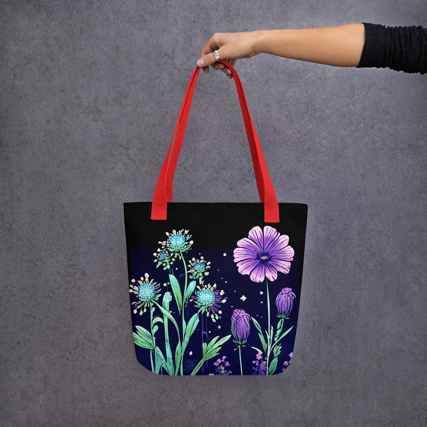 Purple and Green II Tote Bag - Tote Bags - Discovery Co.