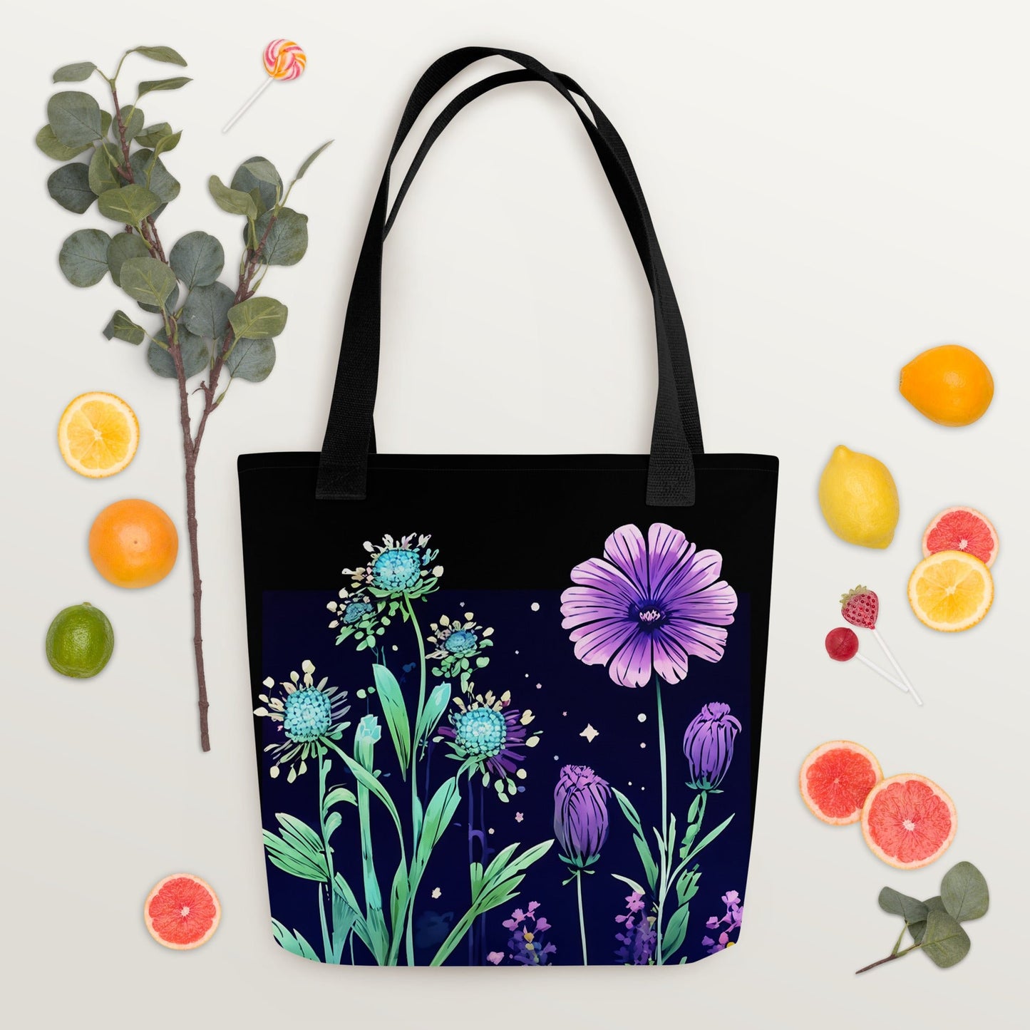 Purple and Green II Tote Bag - Tote Bags - Discovery Co.