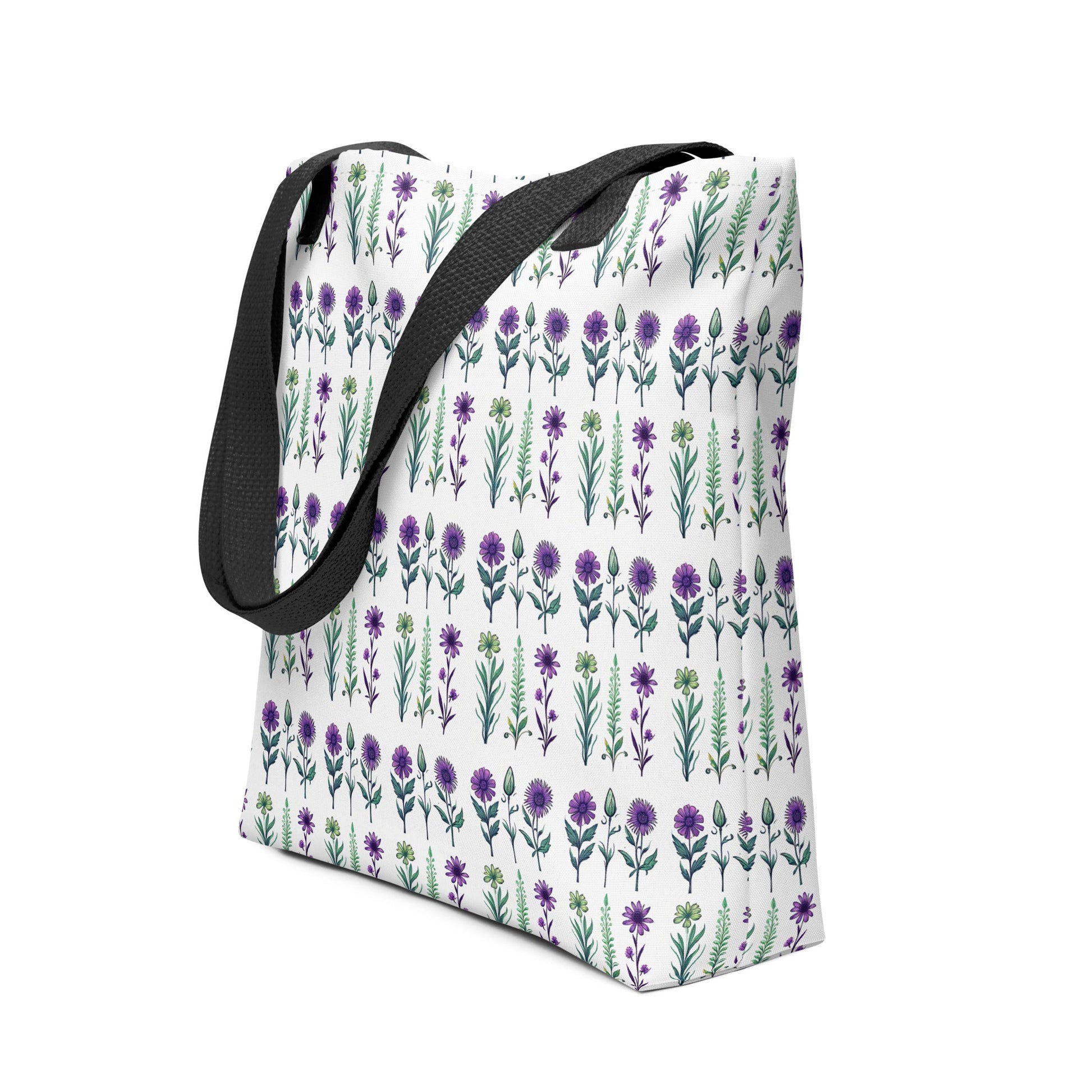 Purple and Green Tote Bag - Tote Bags - Discovery Co.