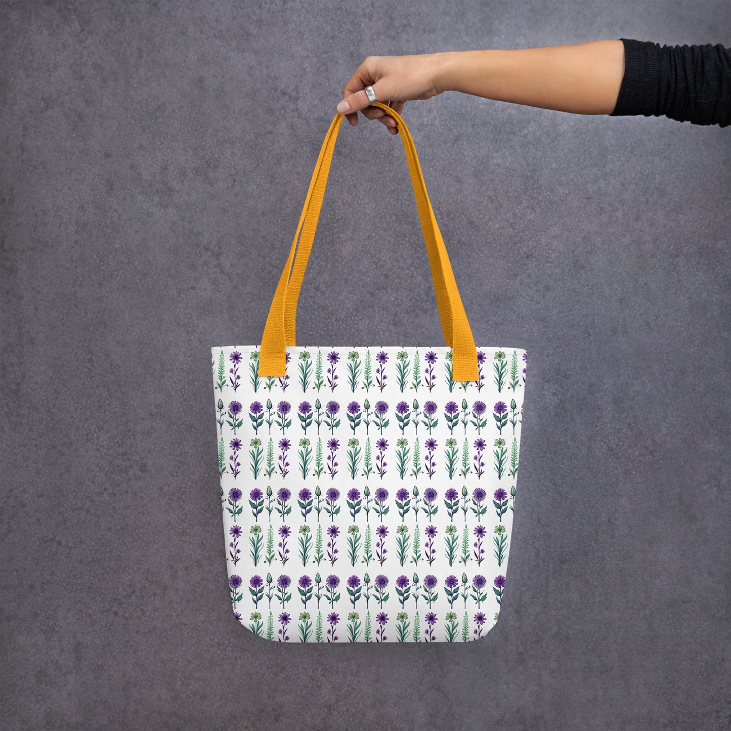 Purple and Green Tote Bag - Tote Bags - Discovery Co.