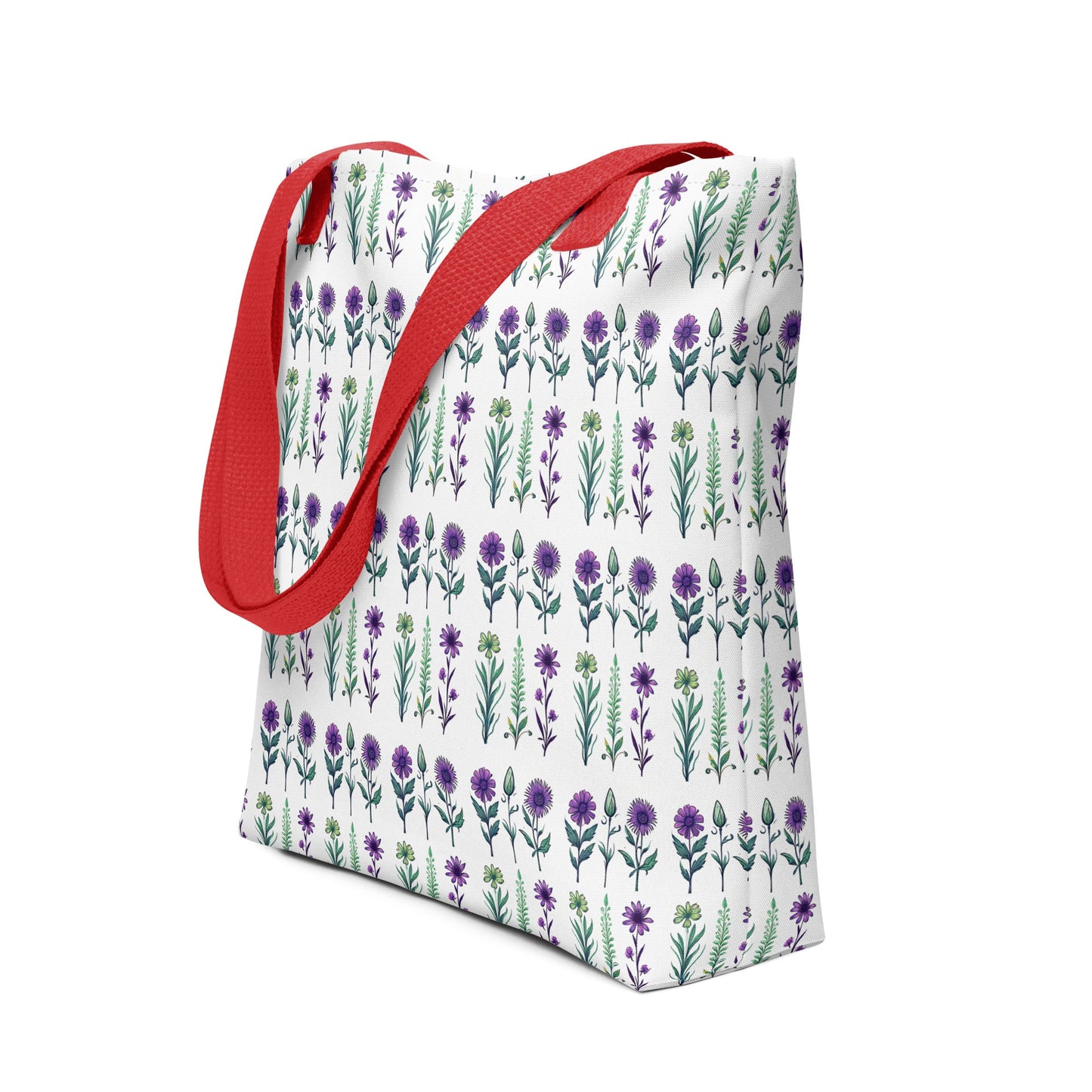 Purple and Green Tote Bag - Tote Bags - Discovery Co.