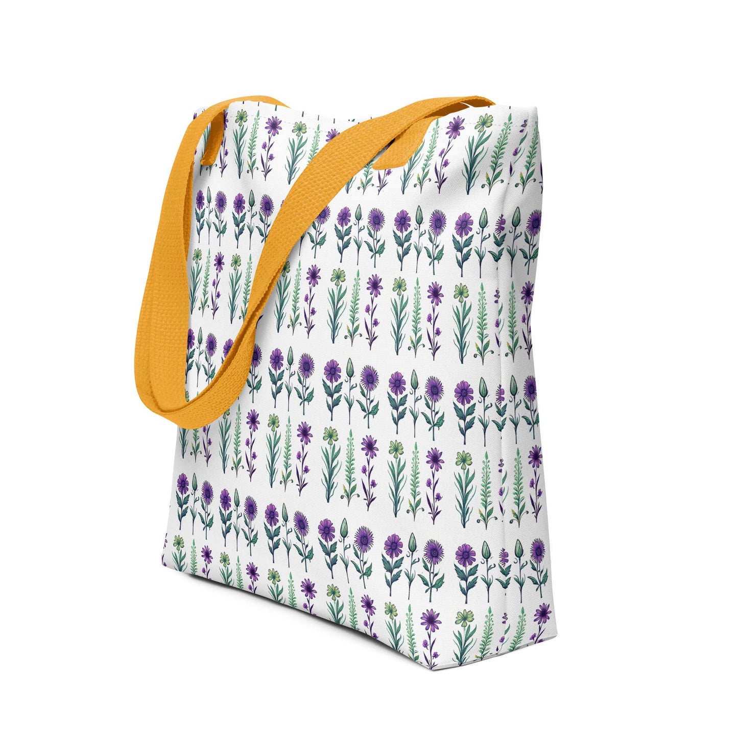 Purple and Green Tote Bag - Tote Bags - Discovery Co.