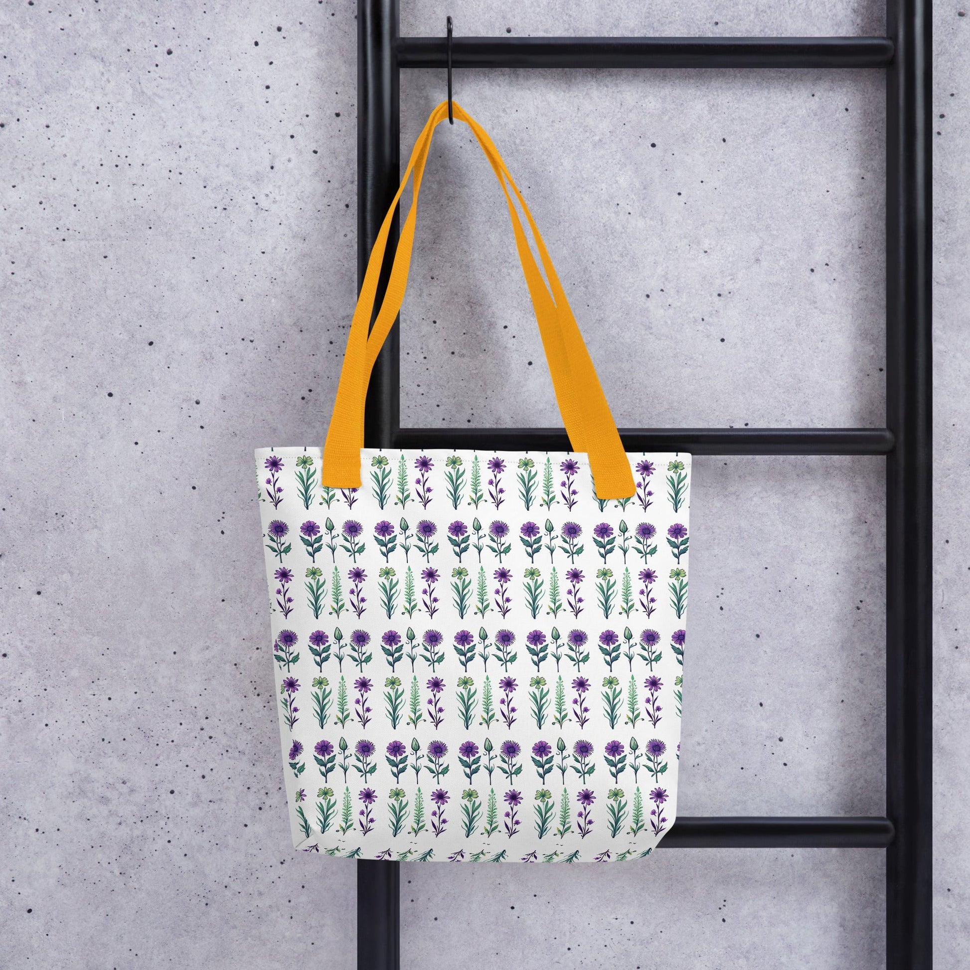 Purple and Green Tote Bag - Tote Bags - Discovery Co.