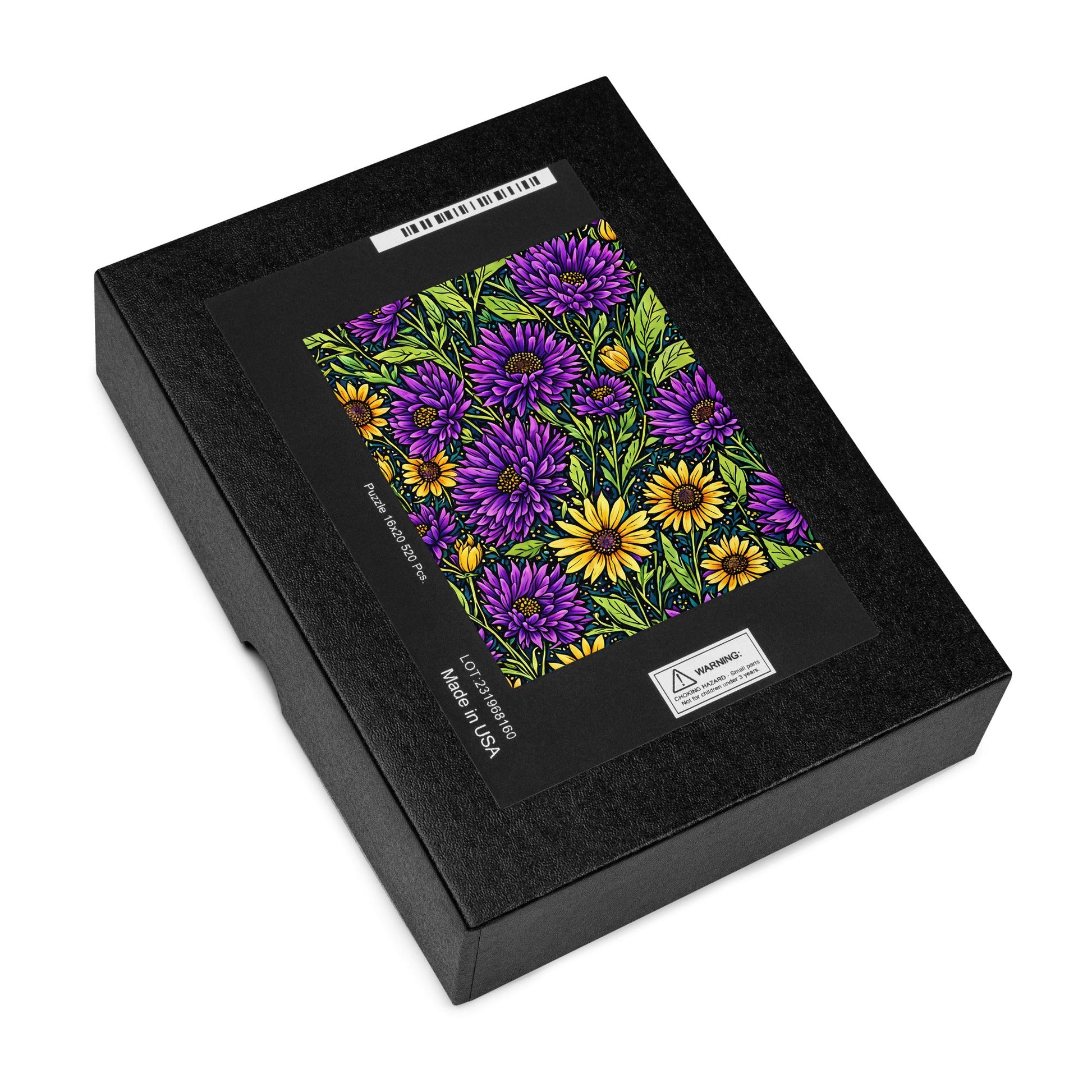 Purple and Yellow Wildflowers Jigsaw Puzzle - Puzzle - Discovery Co.