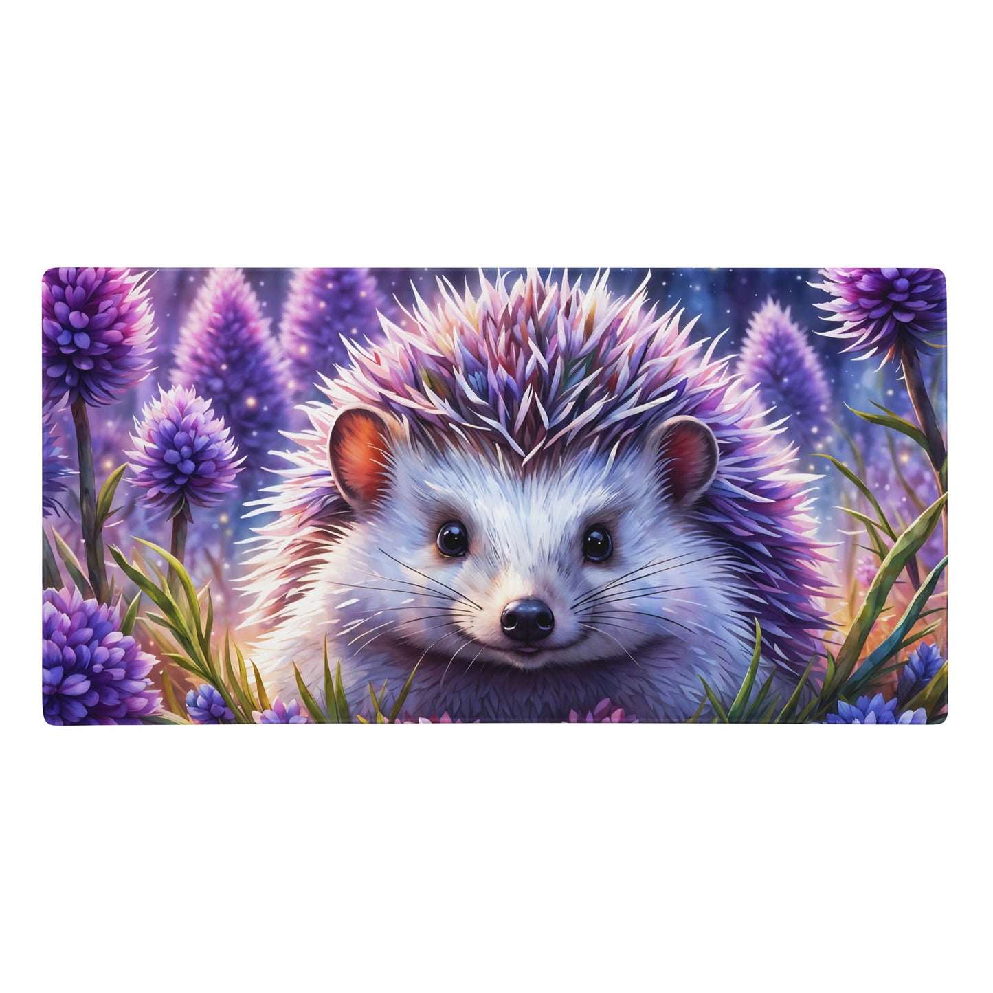 Purple Hedgehog Gaming Mouse Pad - Mouse Pads - Discovery Co.