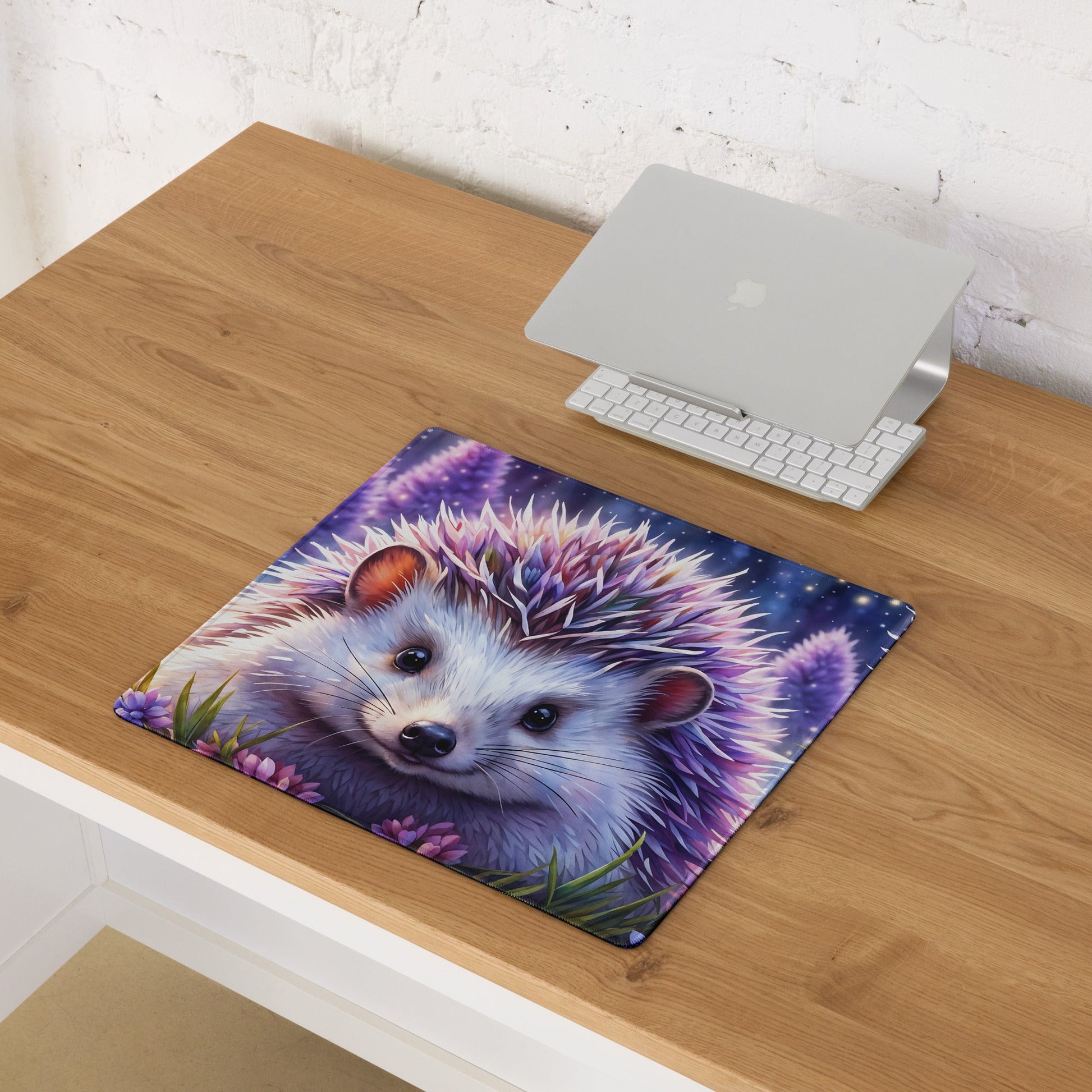 Purple Hedgehog Gaming Mouse Pad - Mouse Pads - Discovery Co.