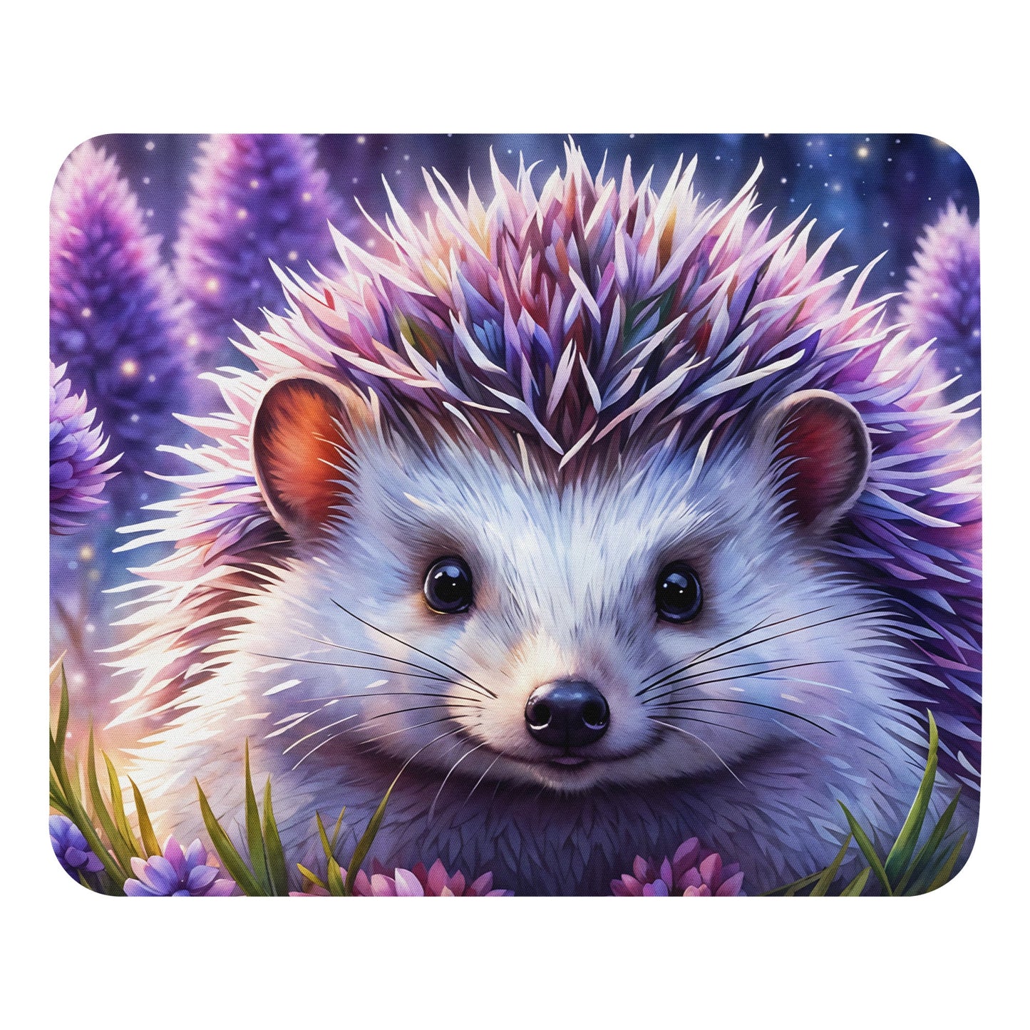 Purple Hedgehog Mouse Pad - Mouse Pads - Discovery Co.