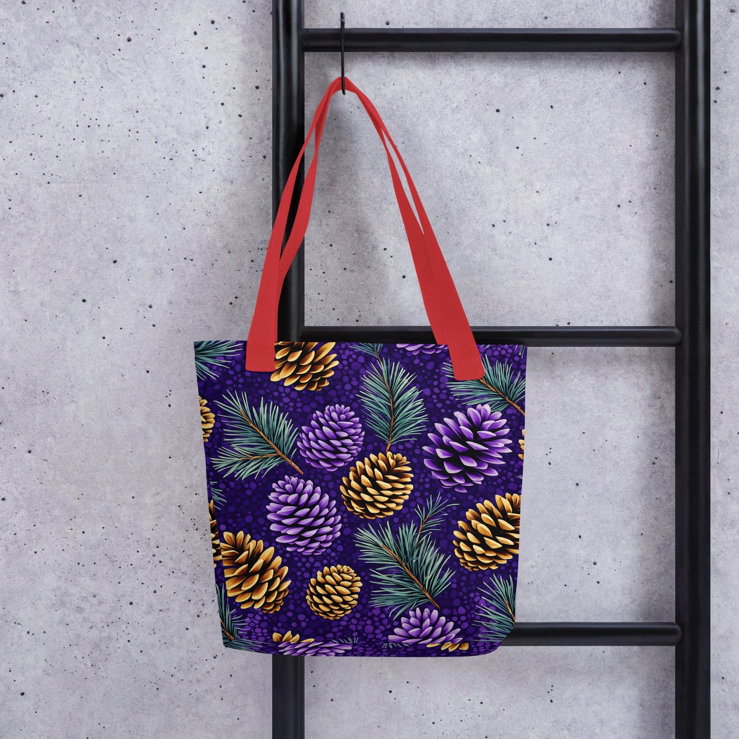 Purple Pine Cone Tote Bag - Tote Bags - Discovery Co.