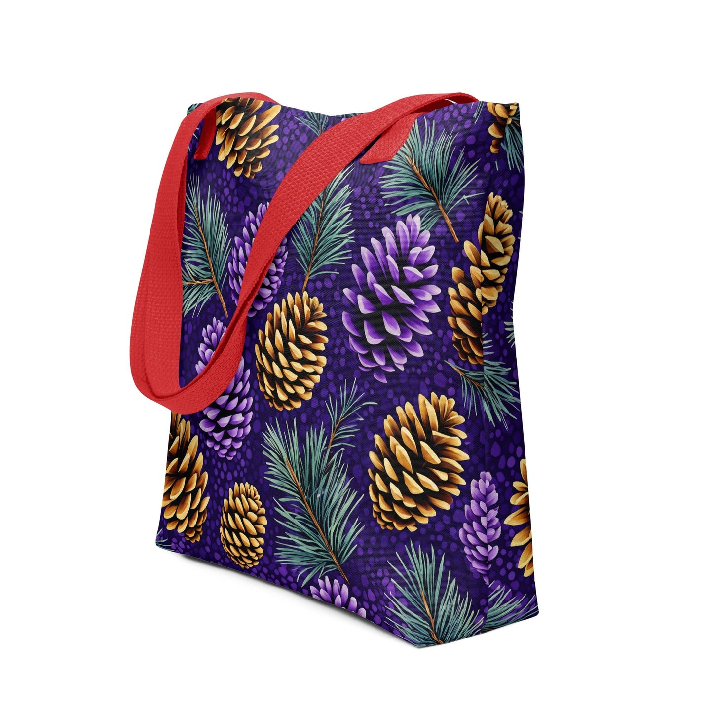 Purple Pine Cone Tote Bag - Tote Bags - Discovery Co.