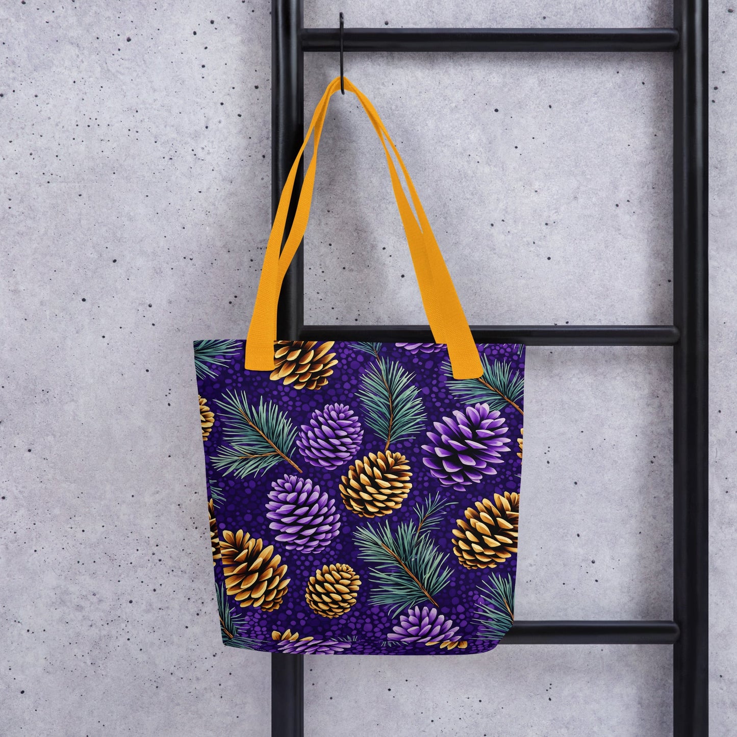 Purple Pine Cone Tote Bag - Tote Bags - Discovery Co.