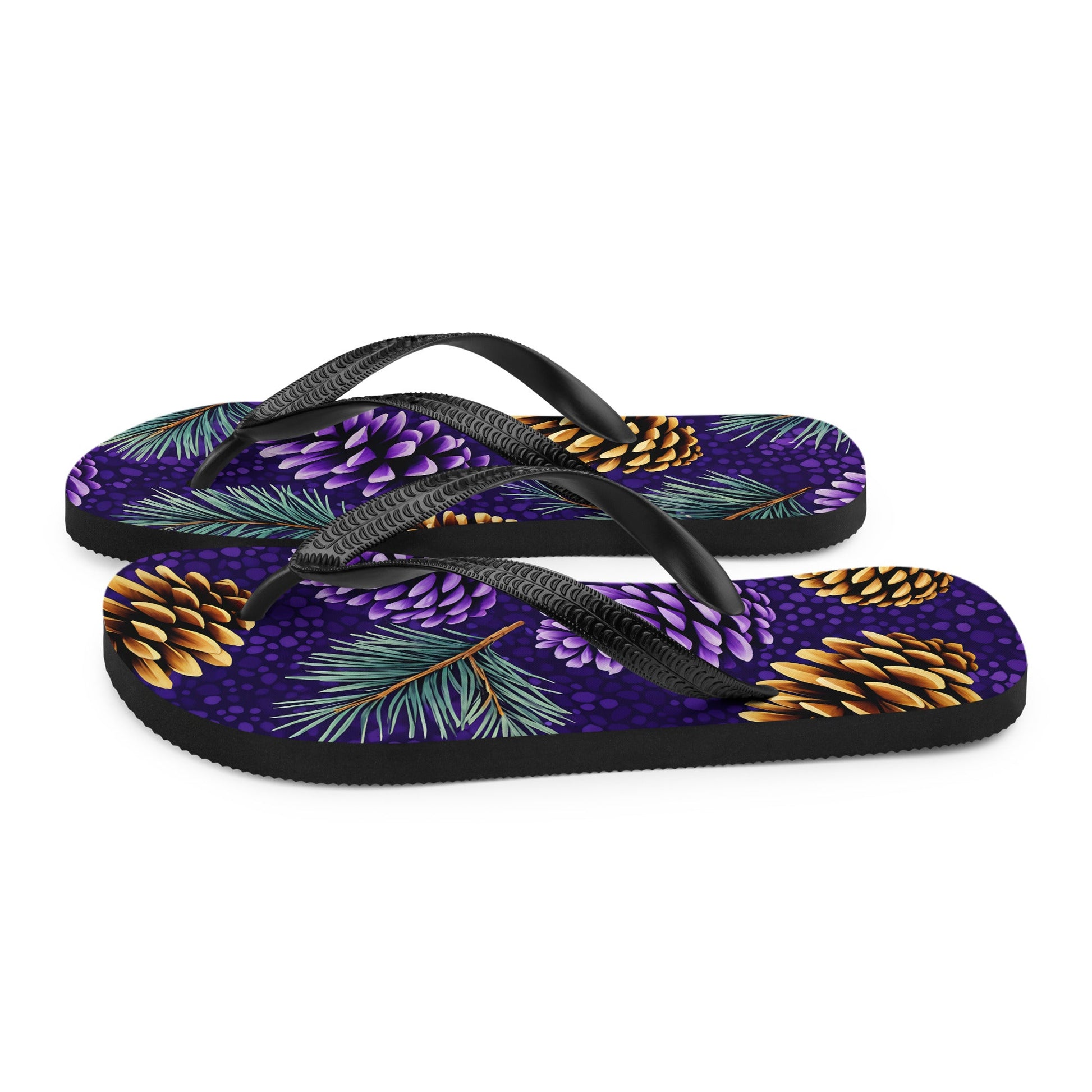 Purple Pinecone Flip - Flops - Footwear - Discovery Co.