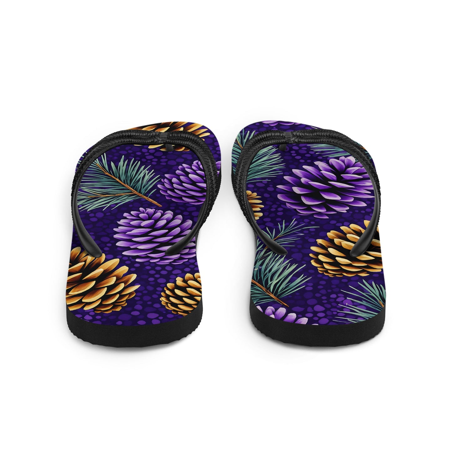 Purple Pinecone Flip - Flops - Footwear - Discovery Co.
