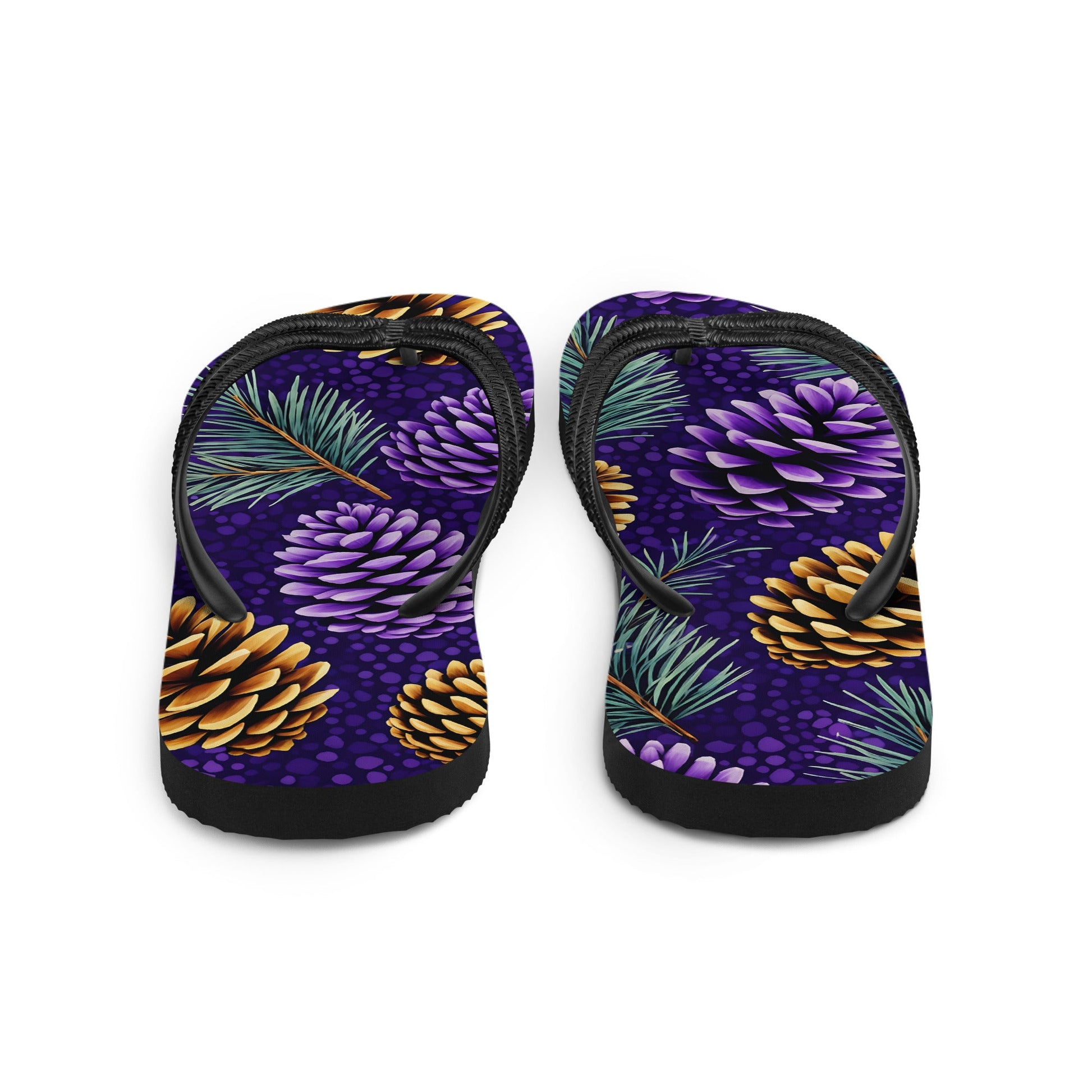 Purple Pinecone Flip - Flops - Footwear - Discovery Co.