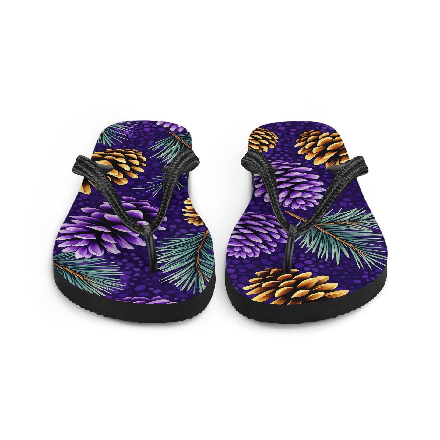 Purple Pinecone Flip - Flops - Footwear - Discovery Co.