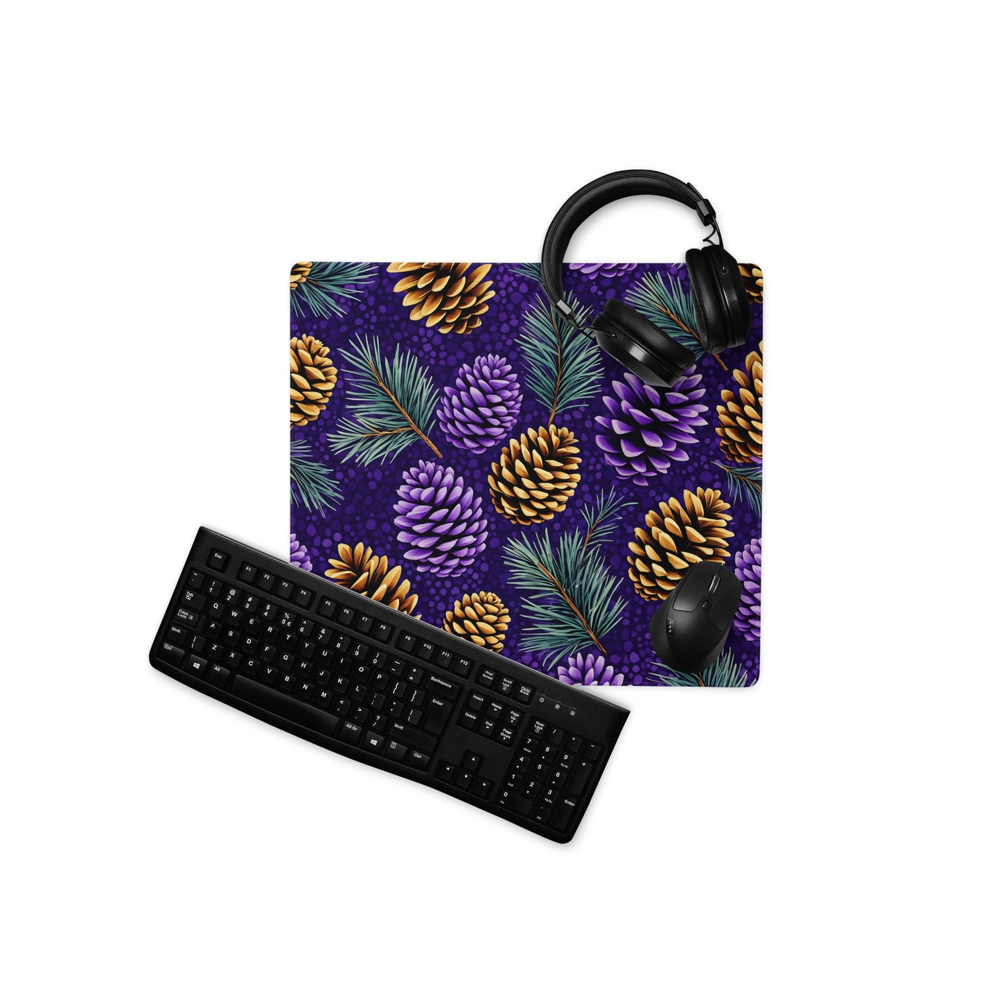 Purple Pinecone Gaming Mouse Pad - Mouse Pads - Discovery Co.