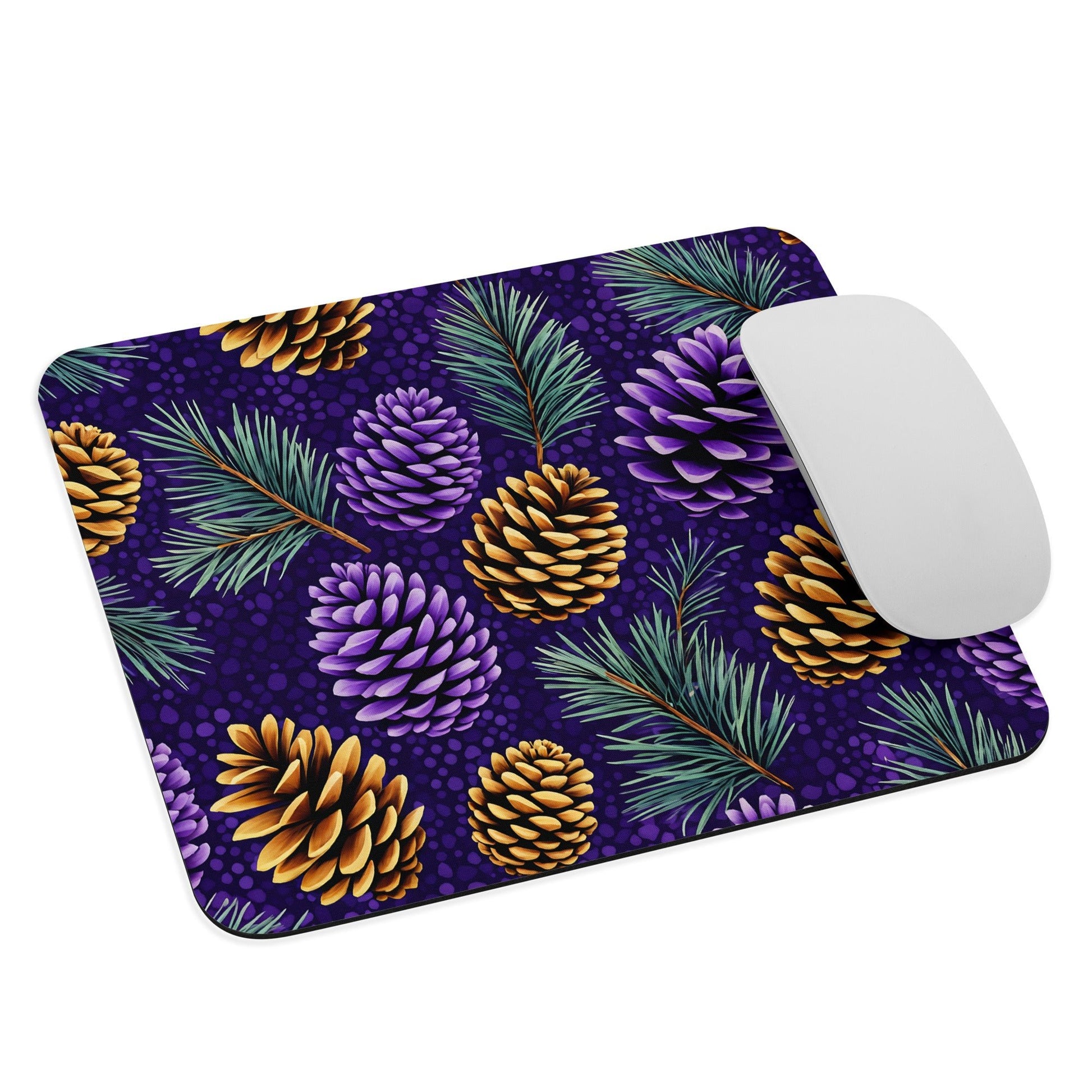 Purple Pinecone Mouse Pad - Mouse Pads - Discovery Co.