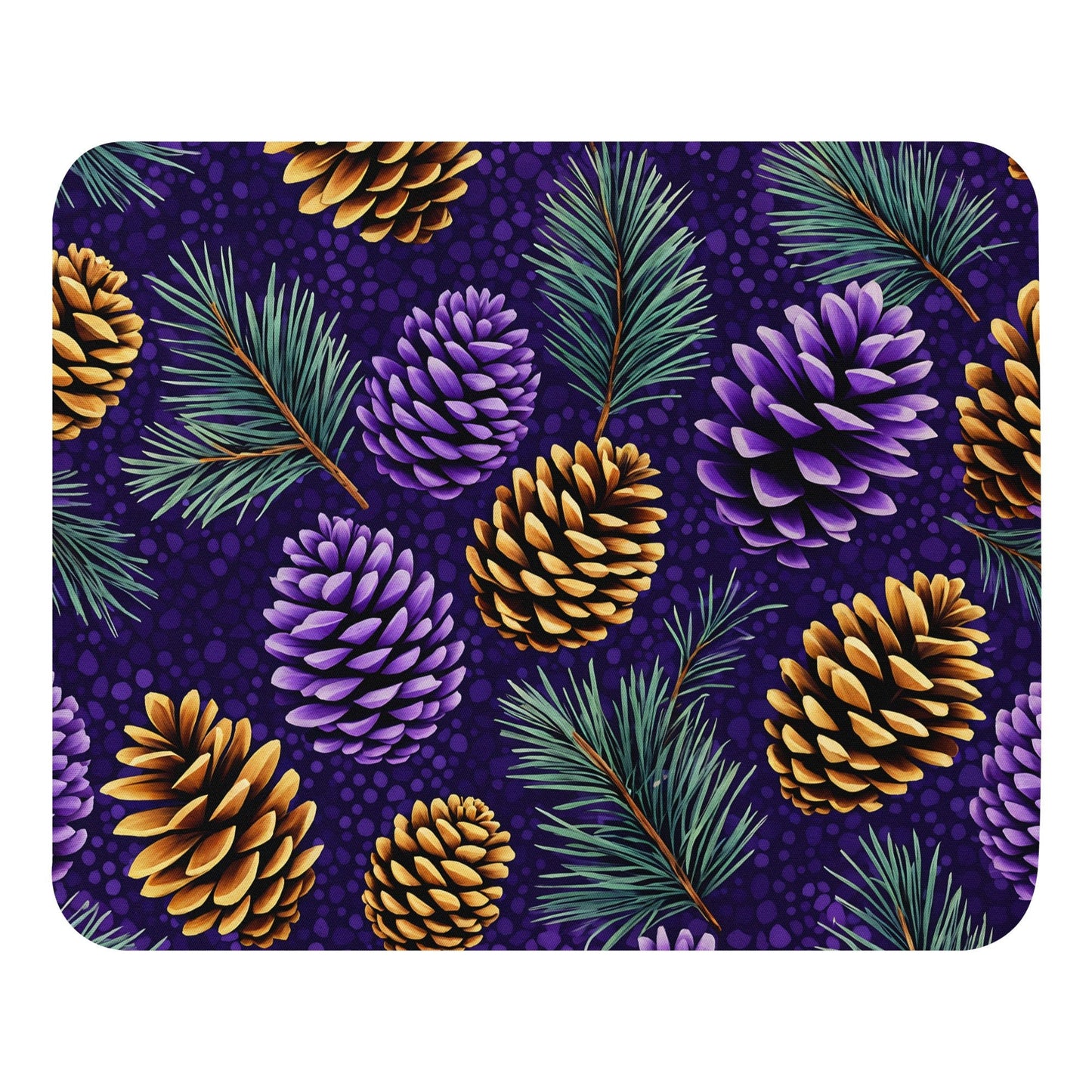 Purple Pinecone Mouse Pad - Mouse Pads - Discovery Co.