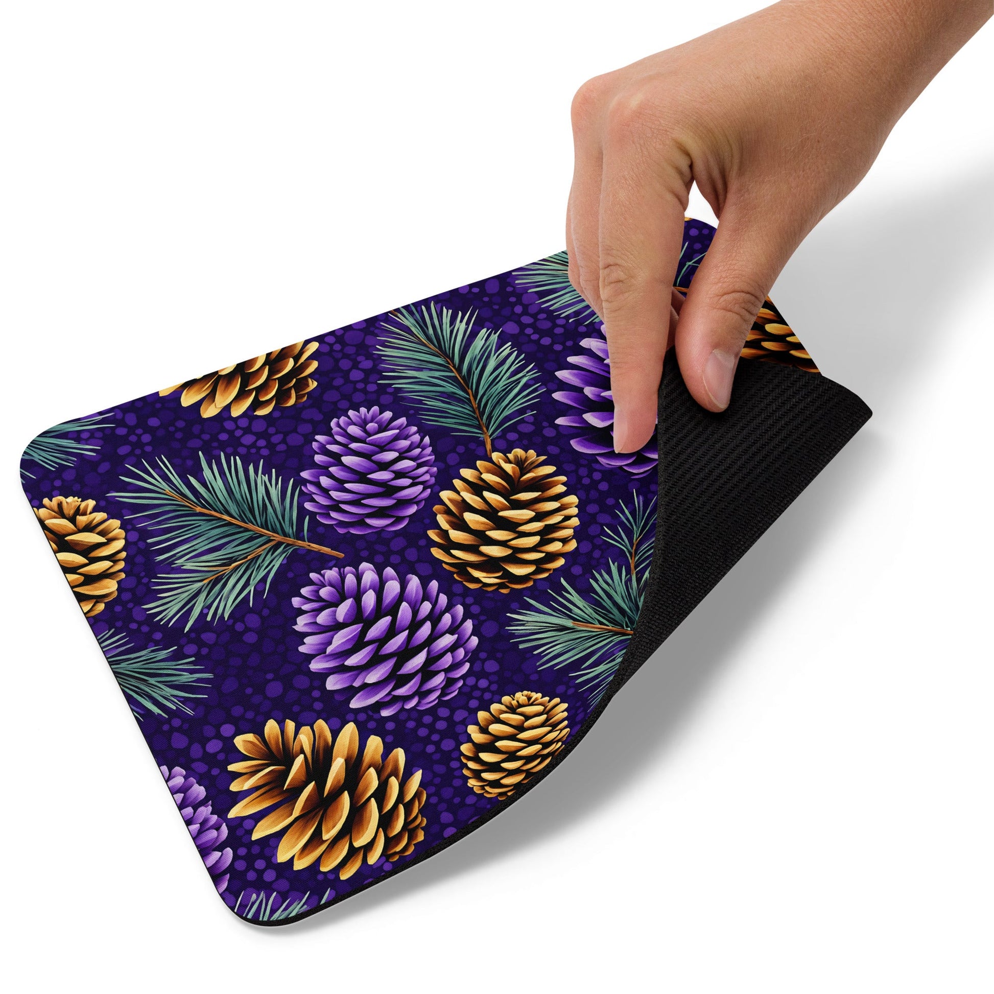 Purple Pinecone Mouse Pad - Mouse Pads - Discovery Co.