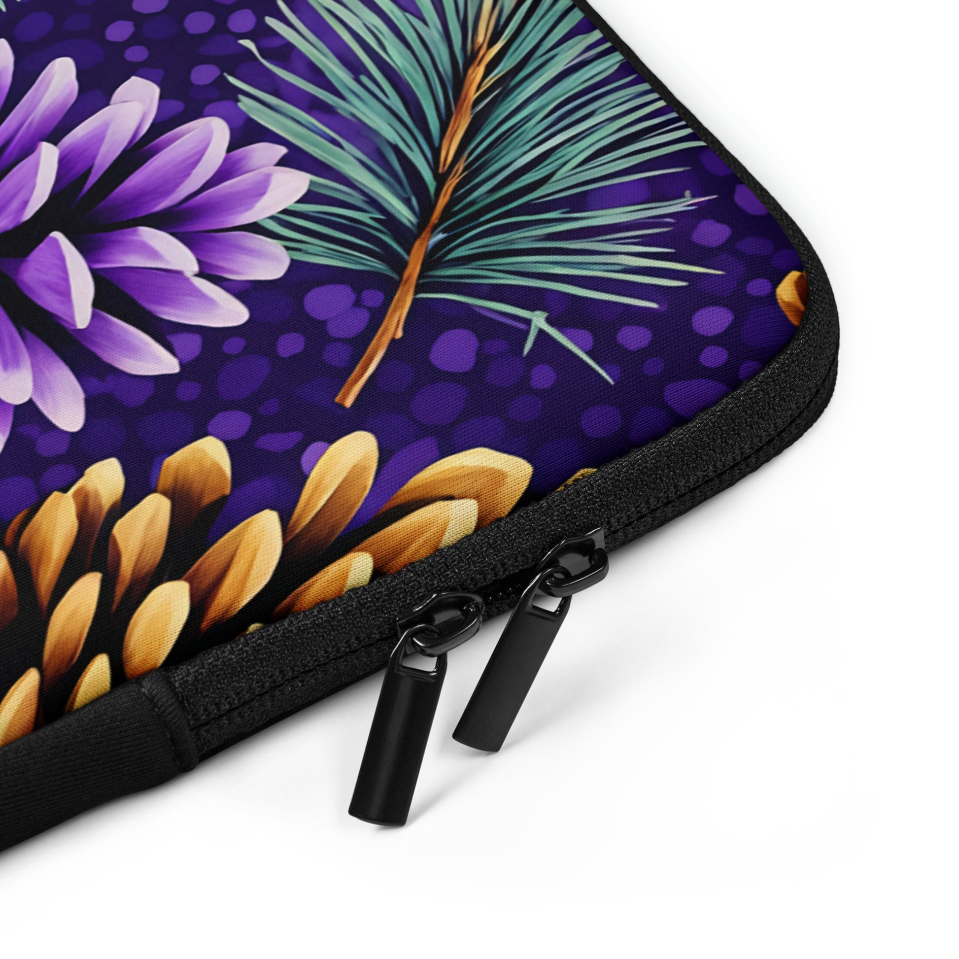 Purple Pinecones Laptop Sleeve - Laptop Cases - Discovery Co.