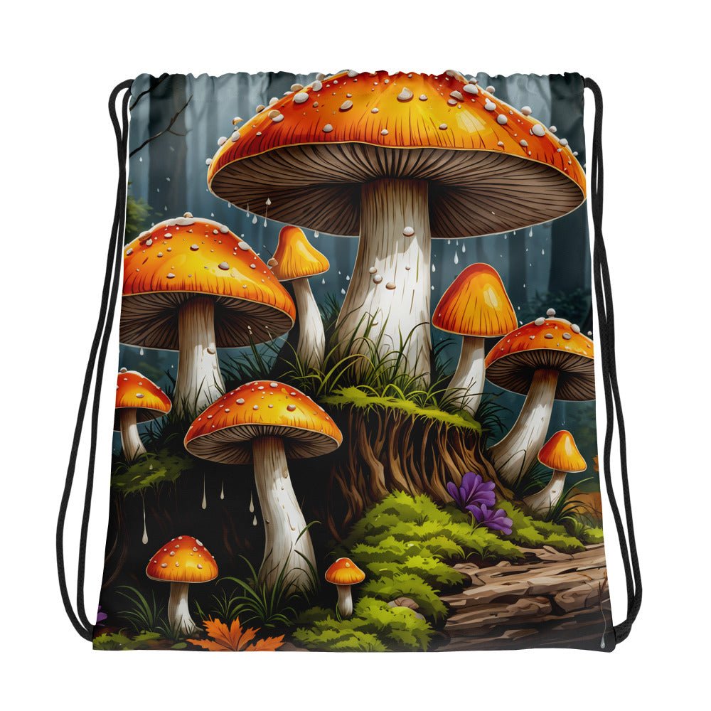 Rainy Day Drawstring Bag - Drawstring Bag - Discovery Co.