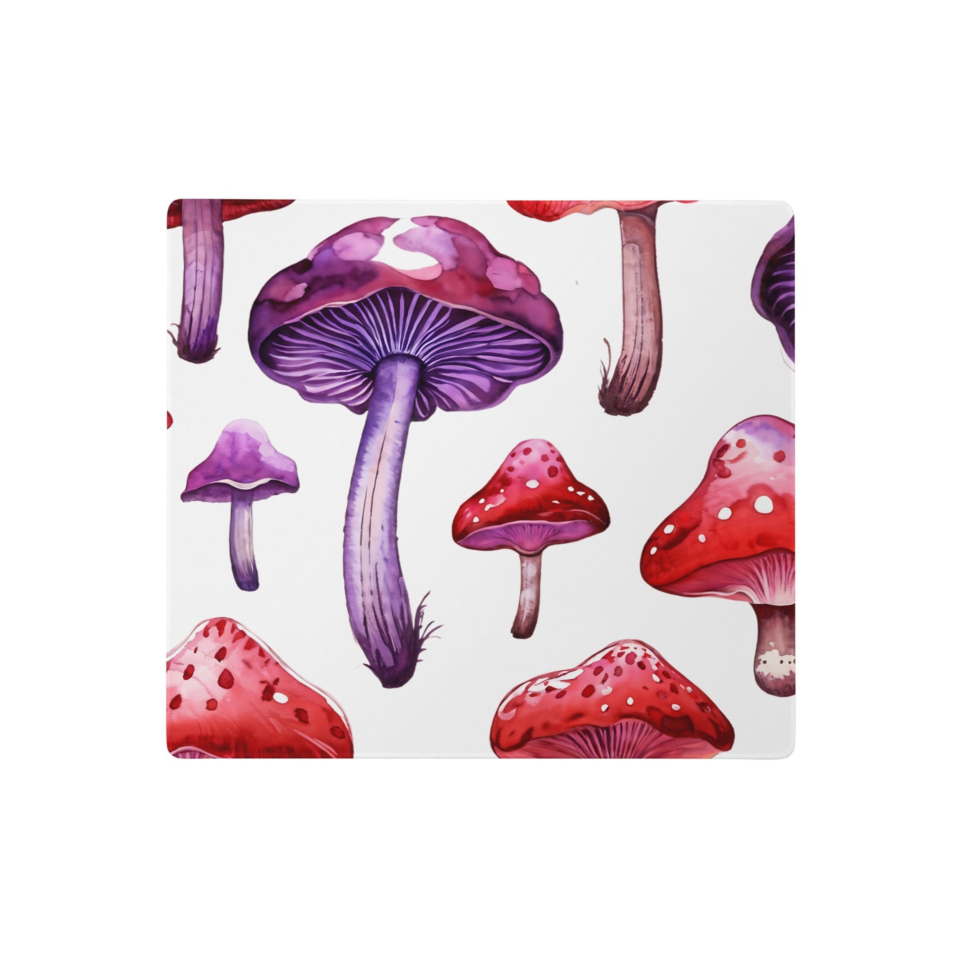 Red and Purple Mushrooms Gaming Mouse Pad - Mouse Pads - Discovery Co.