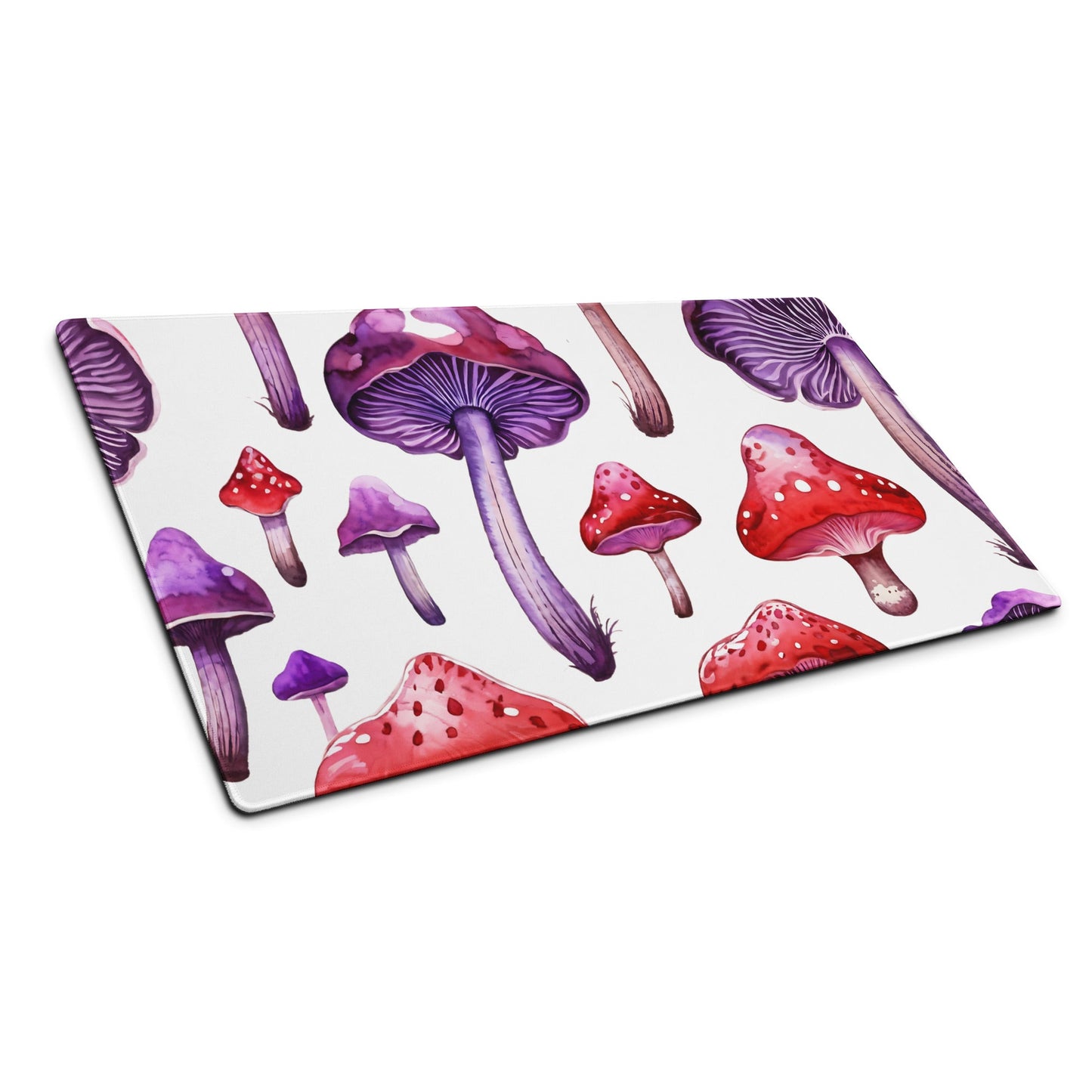 Red and Purple Mushrooms Gaming Mouse Pad - Mouse Pads - Discovery Co.