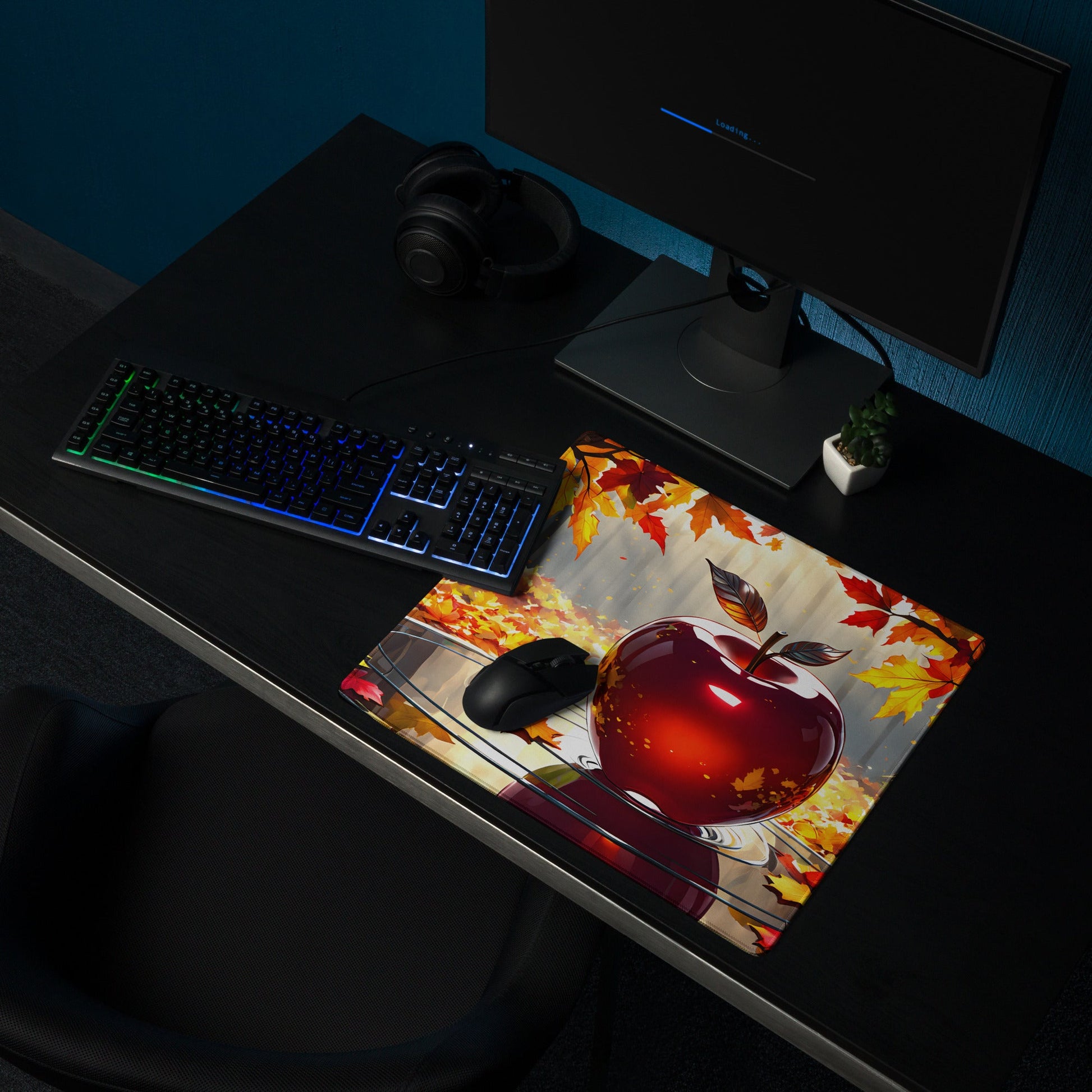 Red Apple Gaming Mouse Pad - Mouse Pads - Discovery Co.