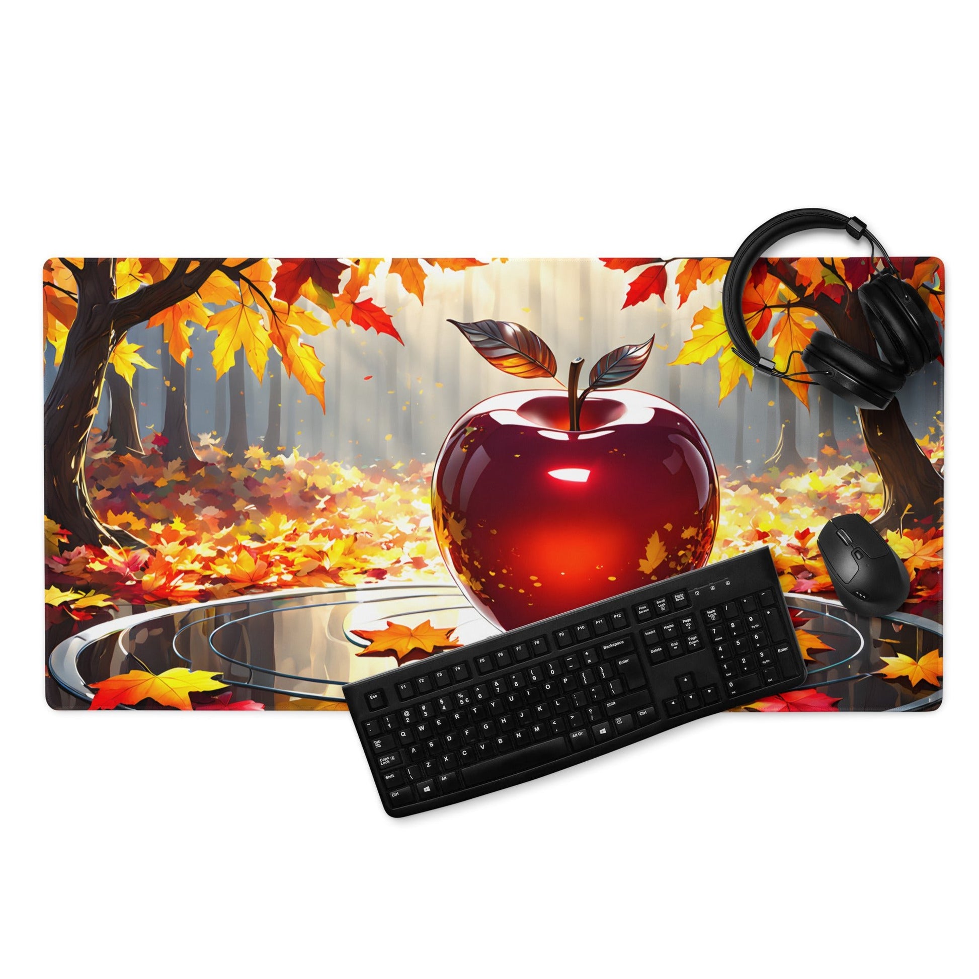 Red Apple Gaming Mouse Pad - Mouse Pads - Discovery Co.