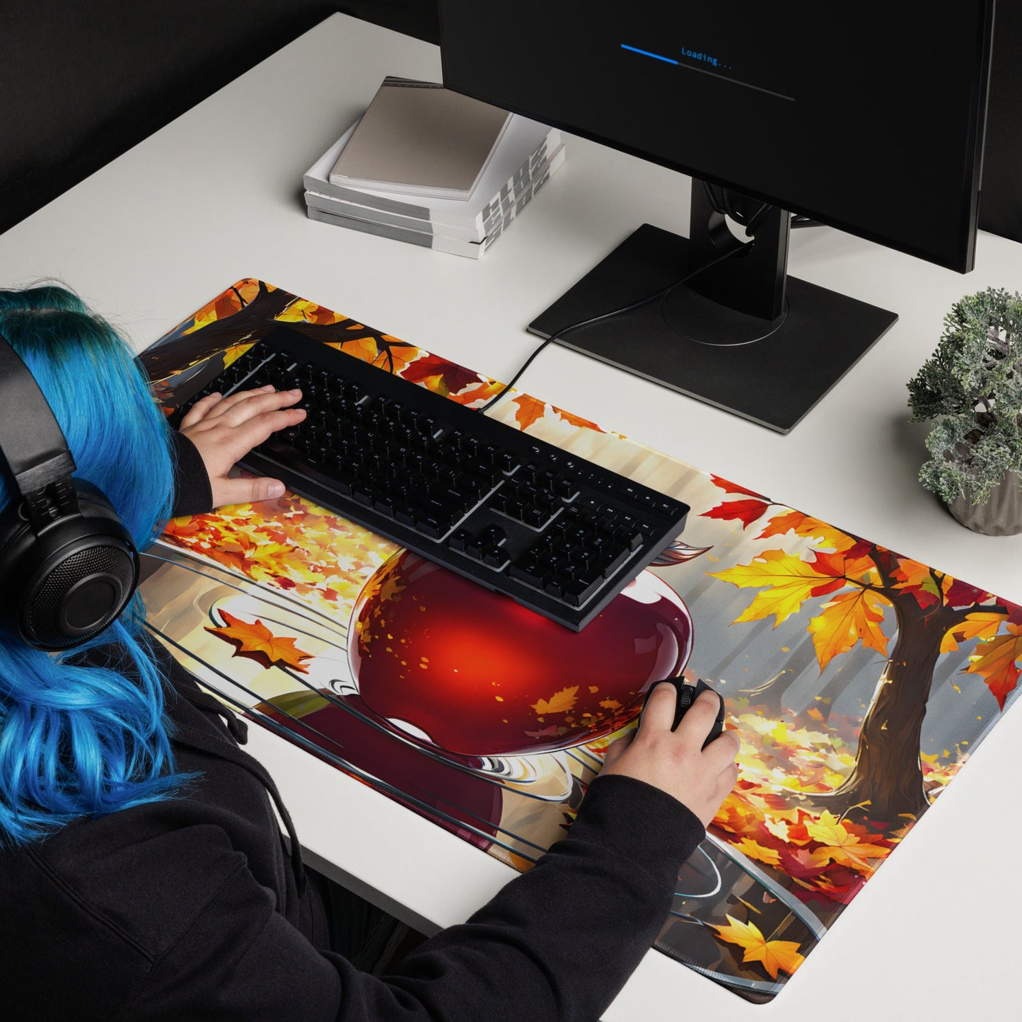 Red Apple Gaming Mouse Pad - Mouse Pads - Discovery Co.