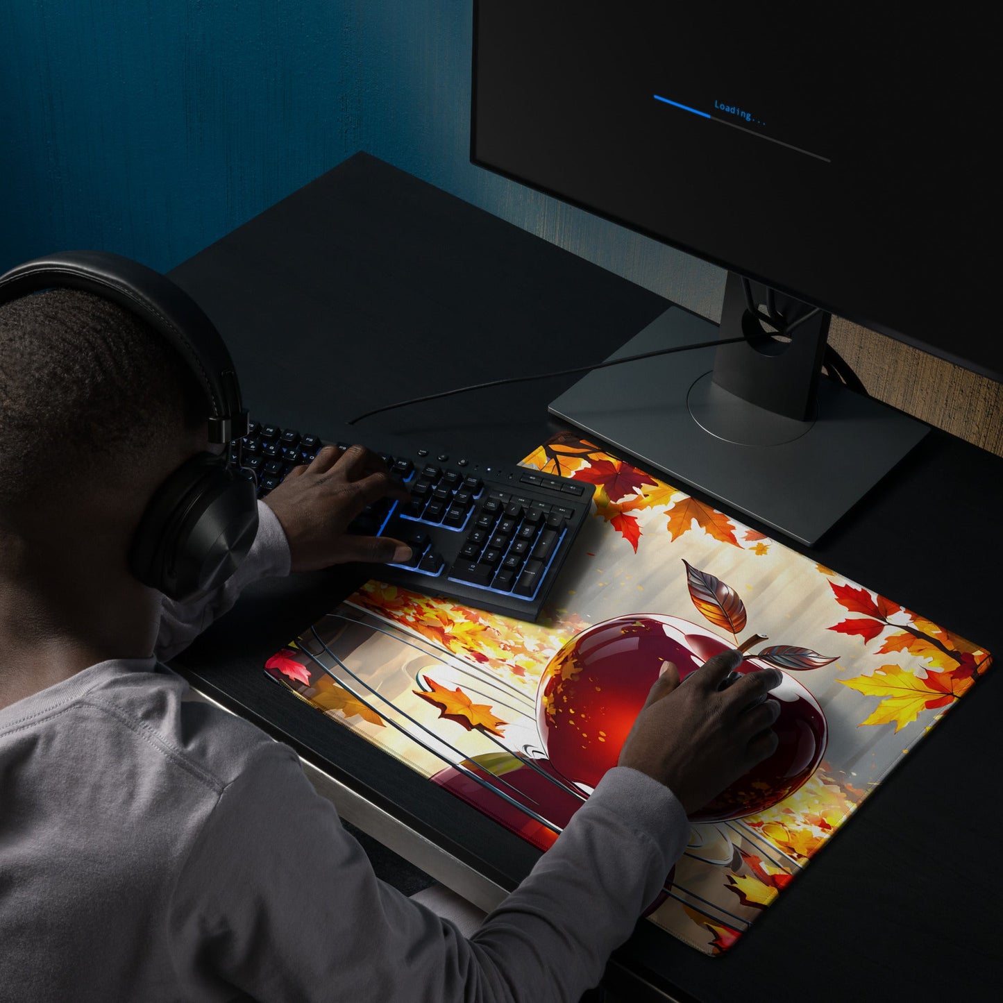 Red Apple Gaming Mouse Pad - Mouse Pads - Discovery Co.