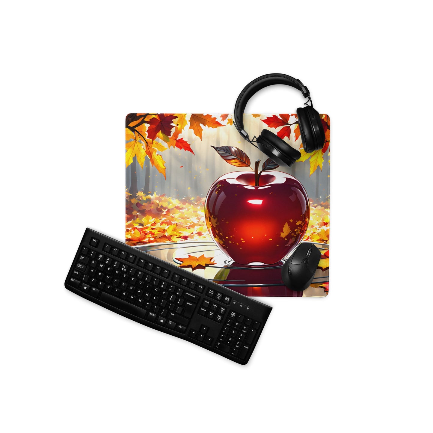 Red Apple Gaming Mouse Pad - Mouse Pads - Discovery Co.