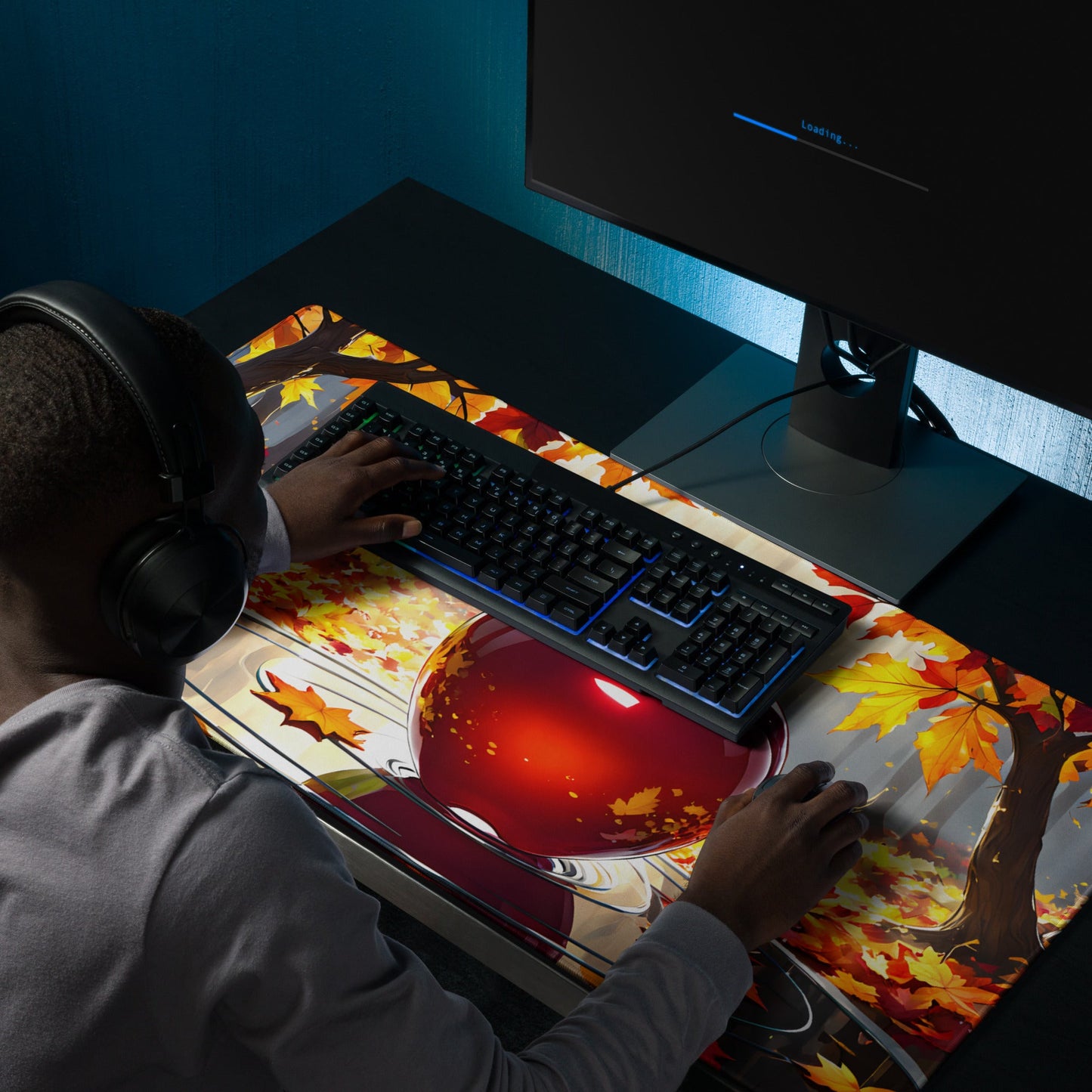 Red Apple Gaming Mouse Pad - Mouse Pads - Discovery Co.