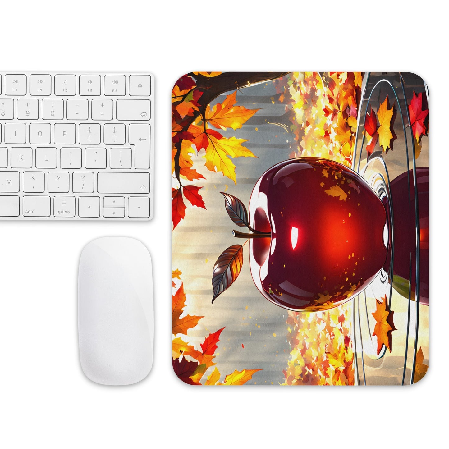 Red Apple Mouse Pad - Mouse Pads - Discovery Co.