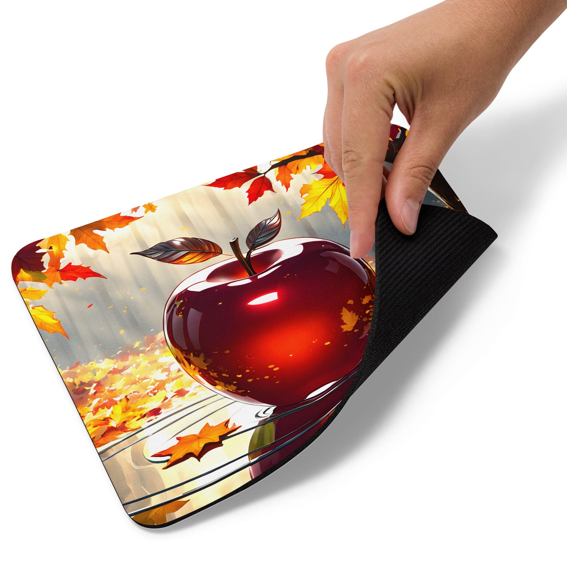 Red Apple Mouse Pad - Mouse Pads - Discovery Co.