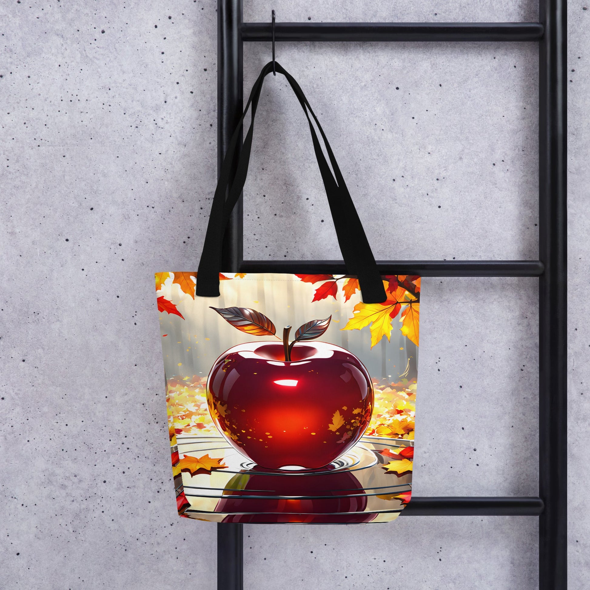 Red Apple Tote Bag - Tote Bags - Discovery Co.