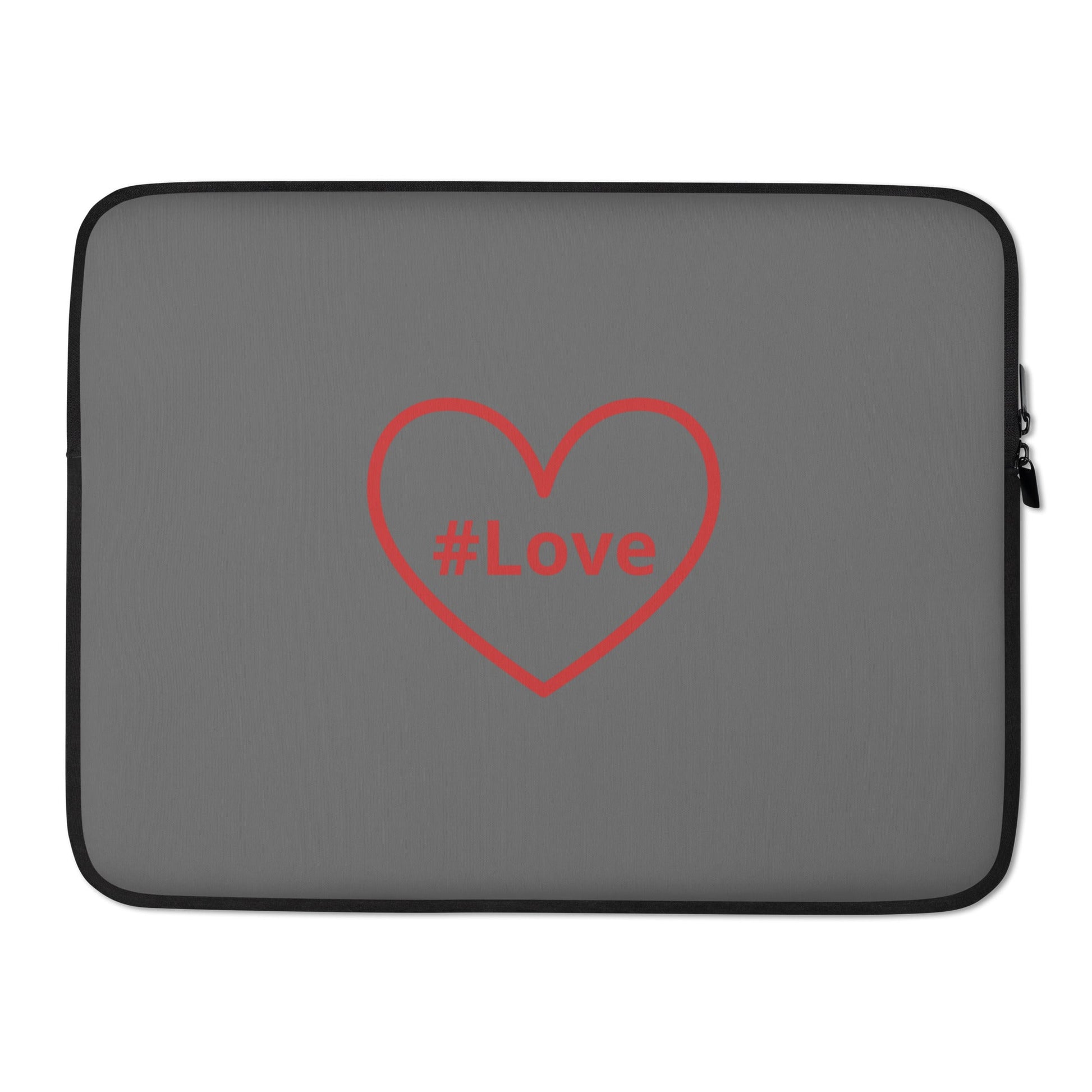 Red #Love Heart Laptop Sleeve - Laptop Cases - Discovery Co.